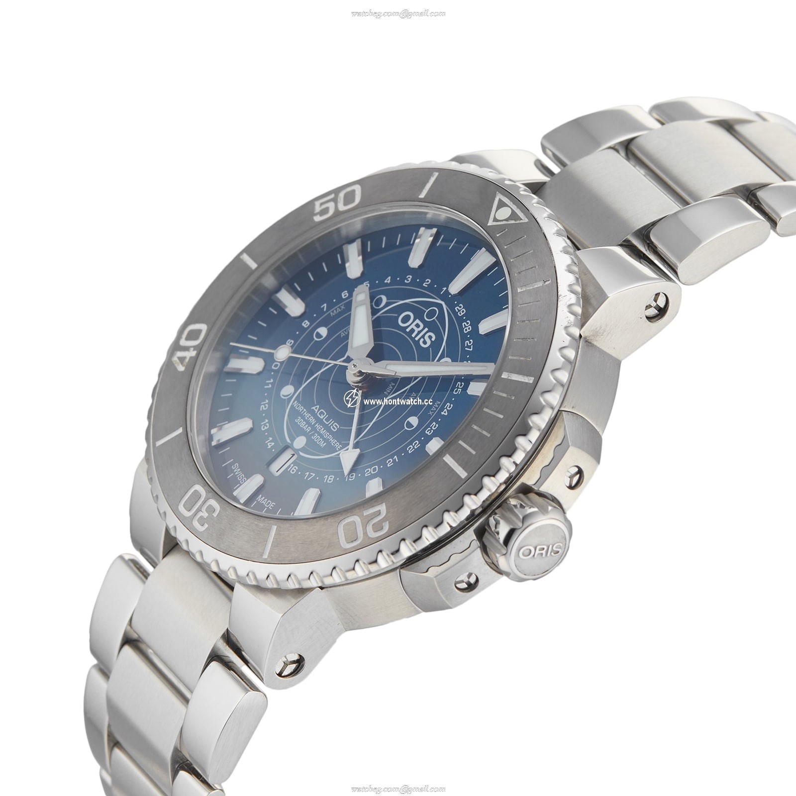 Oris 01 761 7765 4185 Automatic Blue Dial - 43.5mm Stainless Steel - Image 2