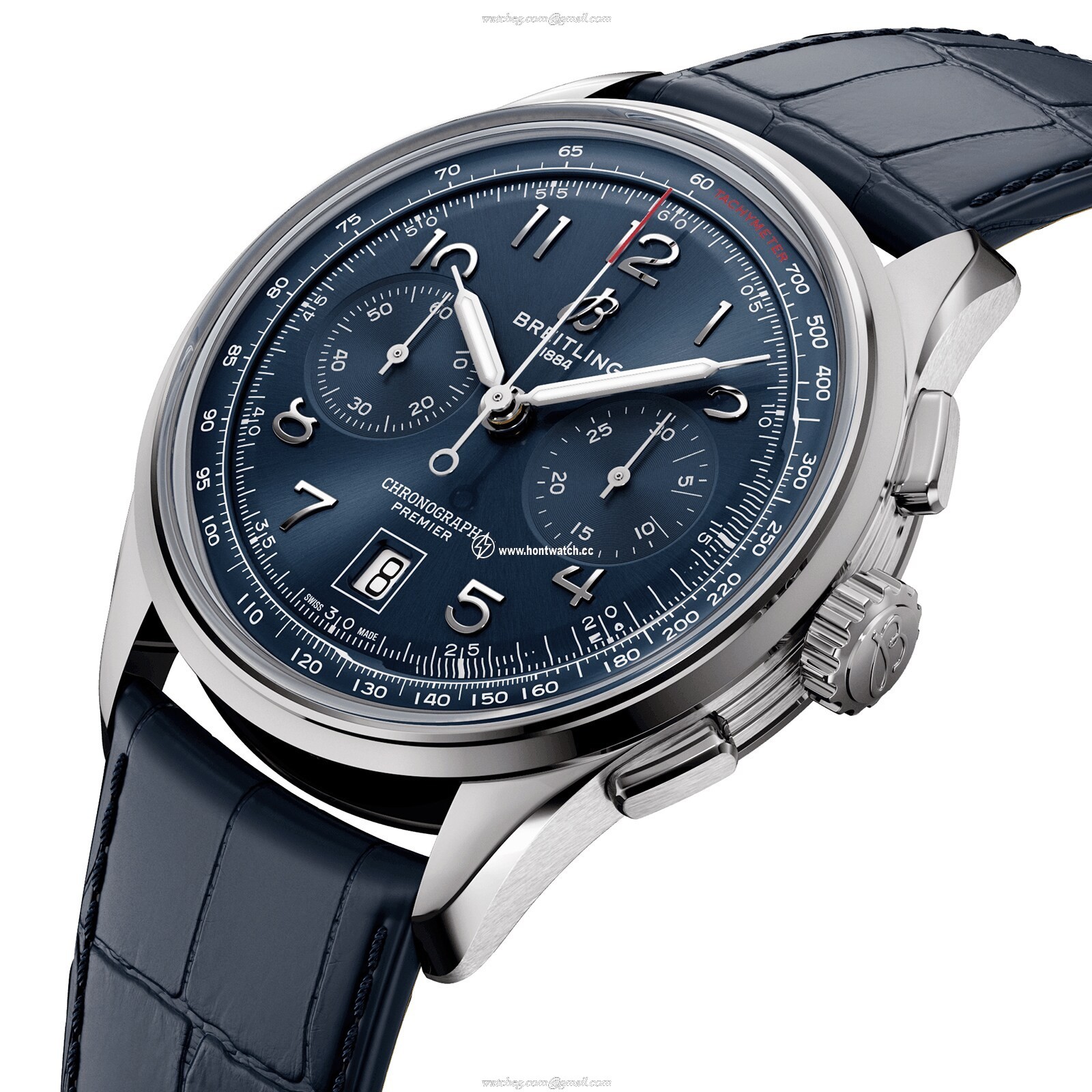 Breitling Premier AB0145171C1P2 | 42mm Automatic Blue Dial | Stainless Steel - Image 2