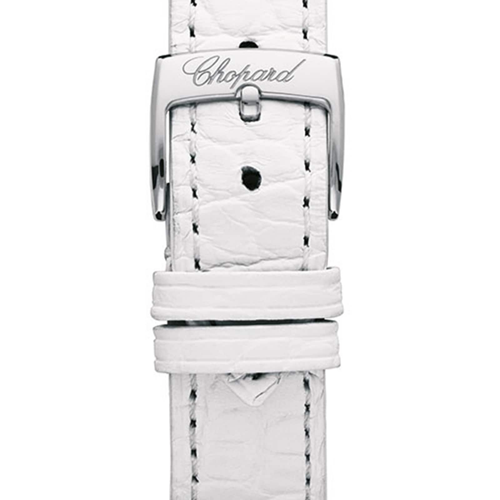 Chopard Happy Sport 278590-6005 | Silver Dial Quartz Watch | Alligator Strap - Image 4