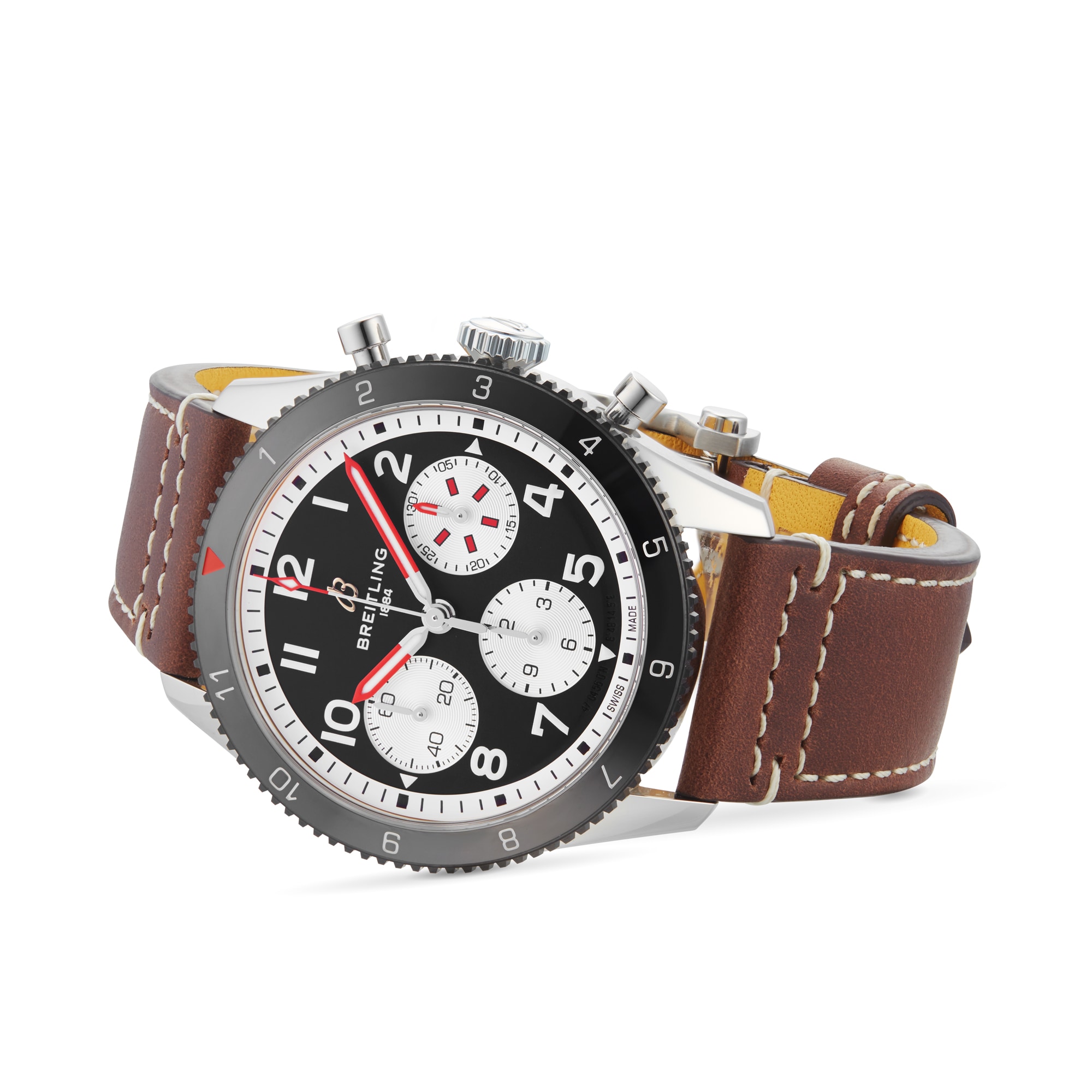 Breitling Aviator 8 Automatic Watch - 42mm Stainless Steel & Black Dial - Image 4