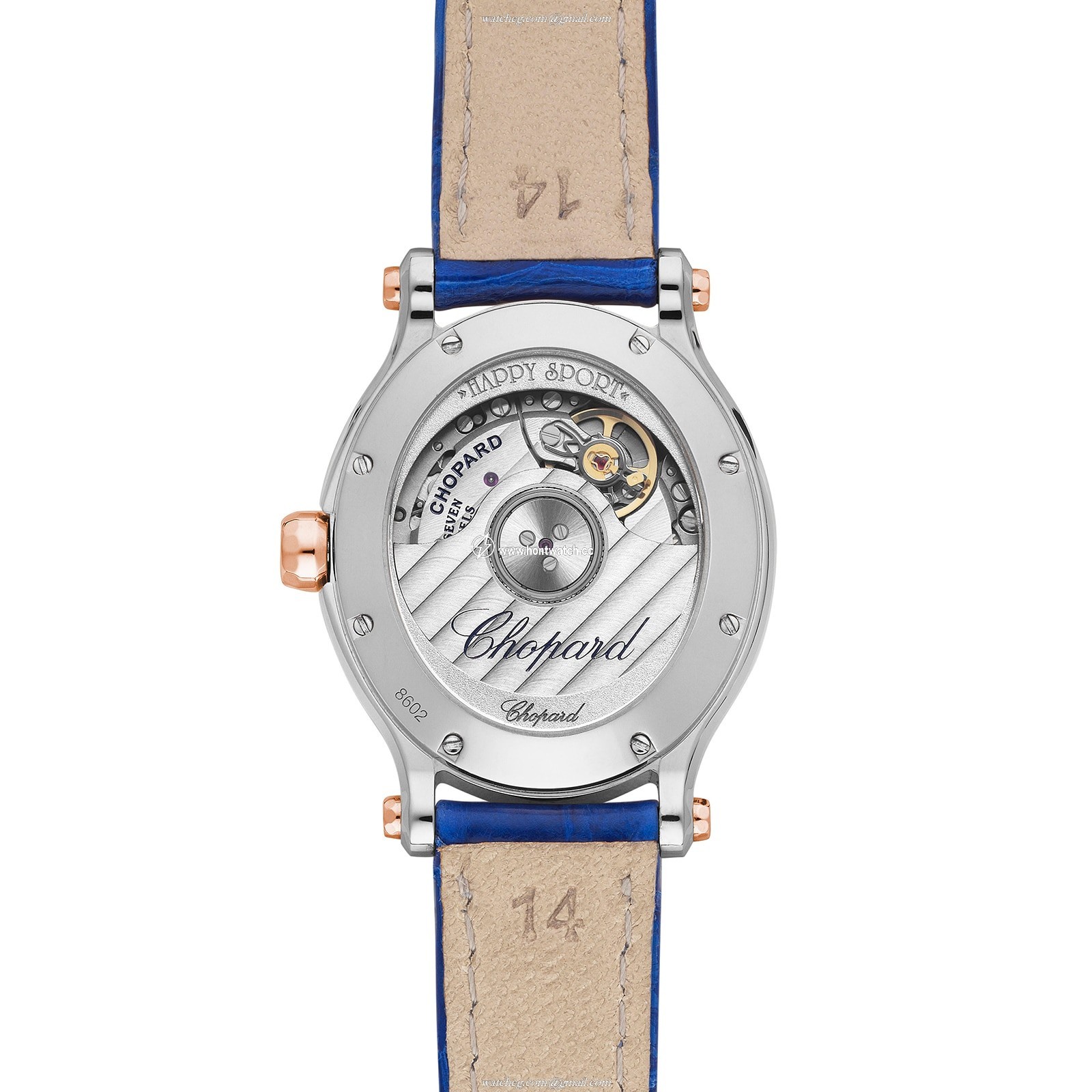 Chopard Happy Sport Automatic Silver Replica Watch | 278602-6001 - Image 2