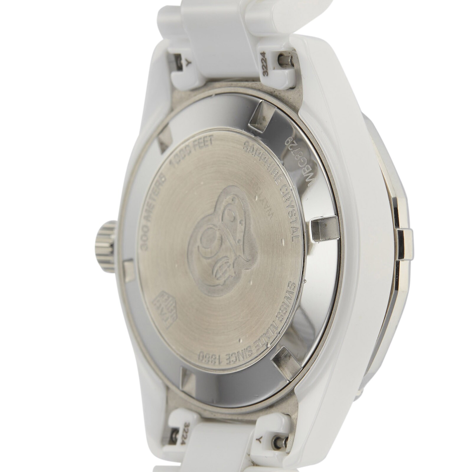TAG Heuer Aquaracer WAY1391.BH0717 | 35mm Ceramic | White Dial | Quartz - Image 4