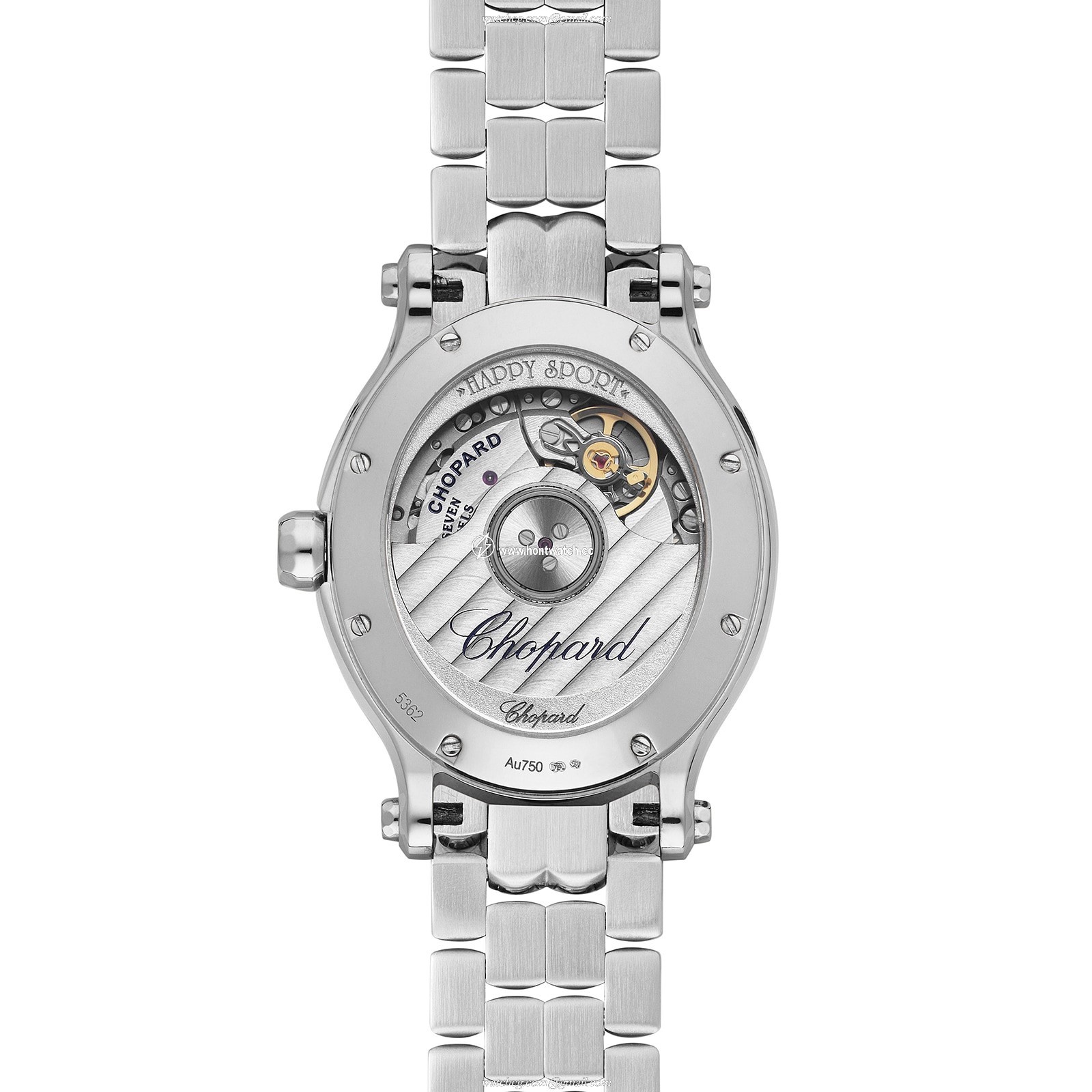 Chopard Happy Sport Automatic Watch | Stainless Steel | Silver Dial - Image 2