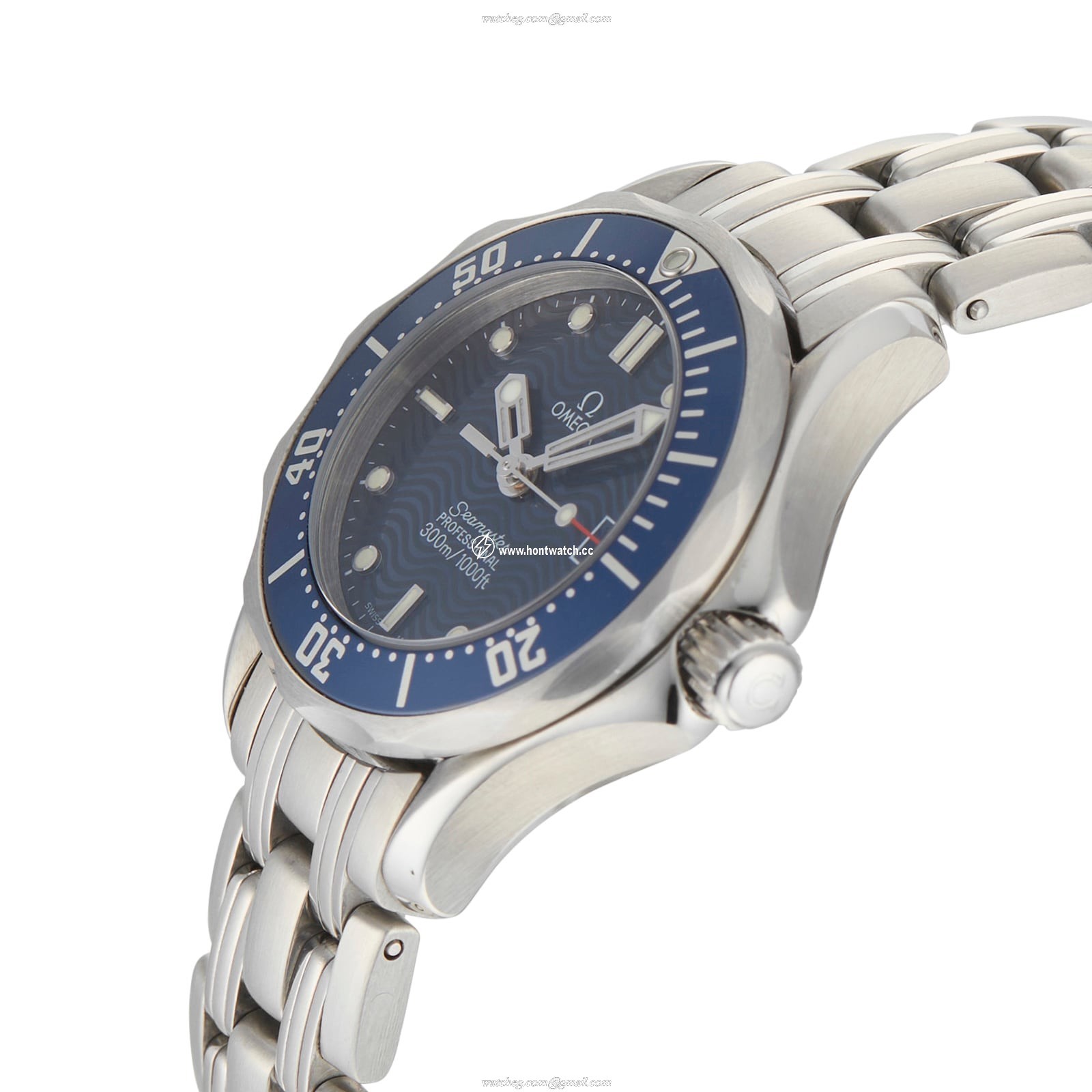 Omega Seamaster 2583.80.00 | 28mm Blue Dial | Quartz | Stainless Steel - Image 2