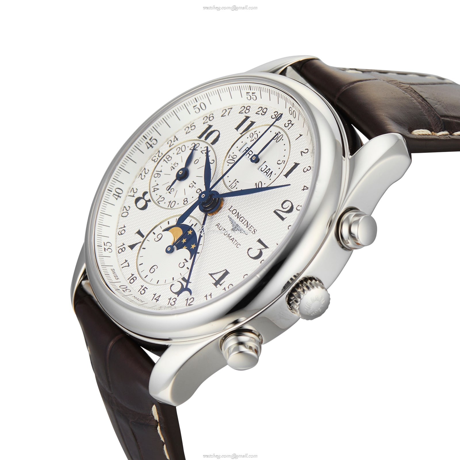 Longines Master Collection L2.673.4.78.5 | 40mm Automatic Silver Dial Watch - Image 2