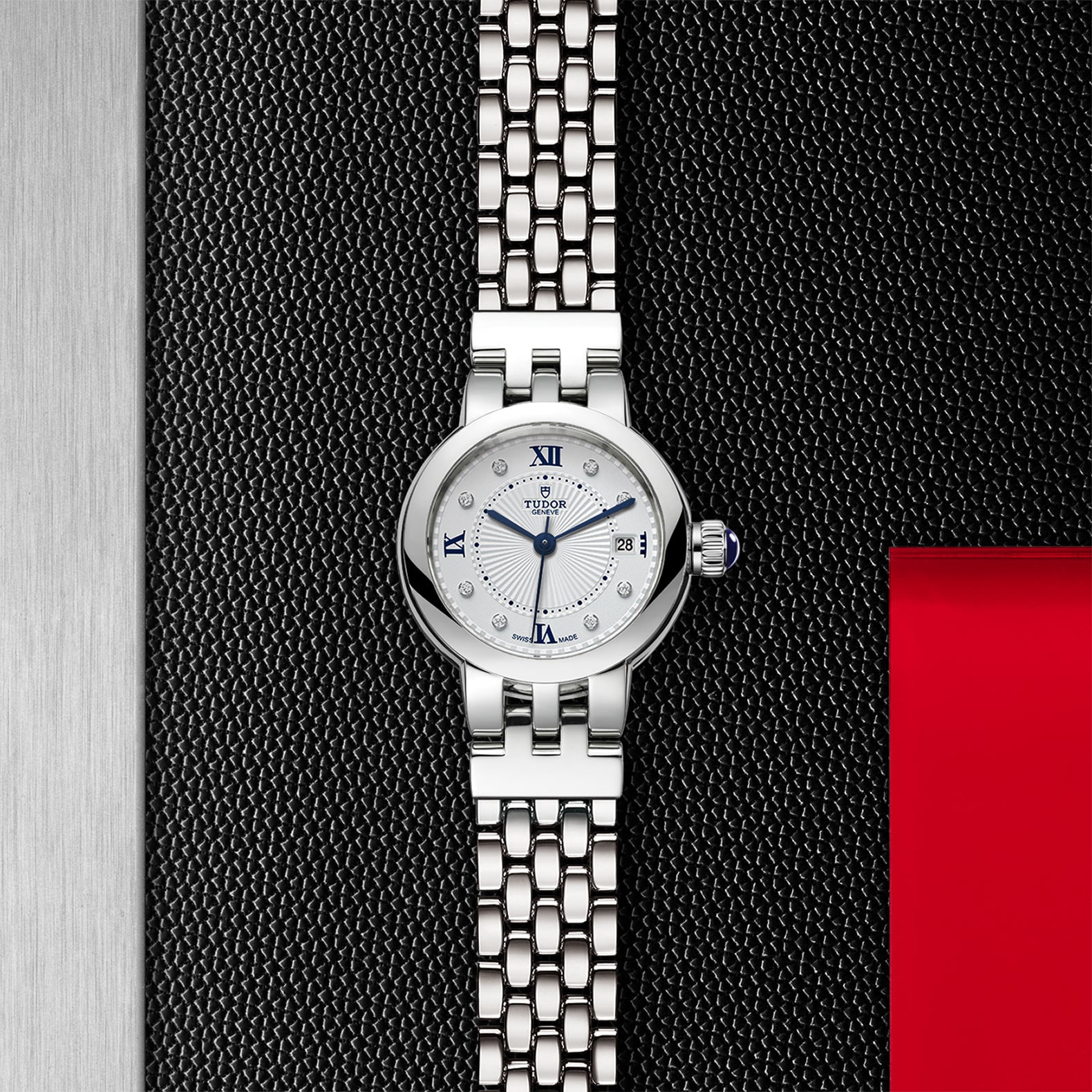 Tudor Clair de Rose M35200-0004 | 26mm Automatic | White Dial & Diamonds - Image 4