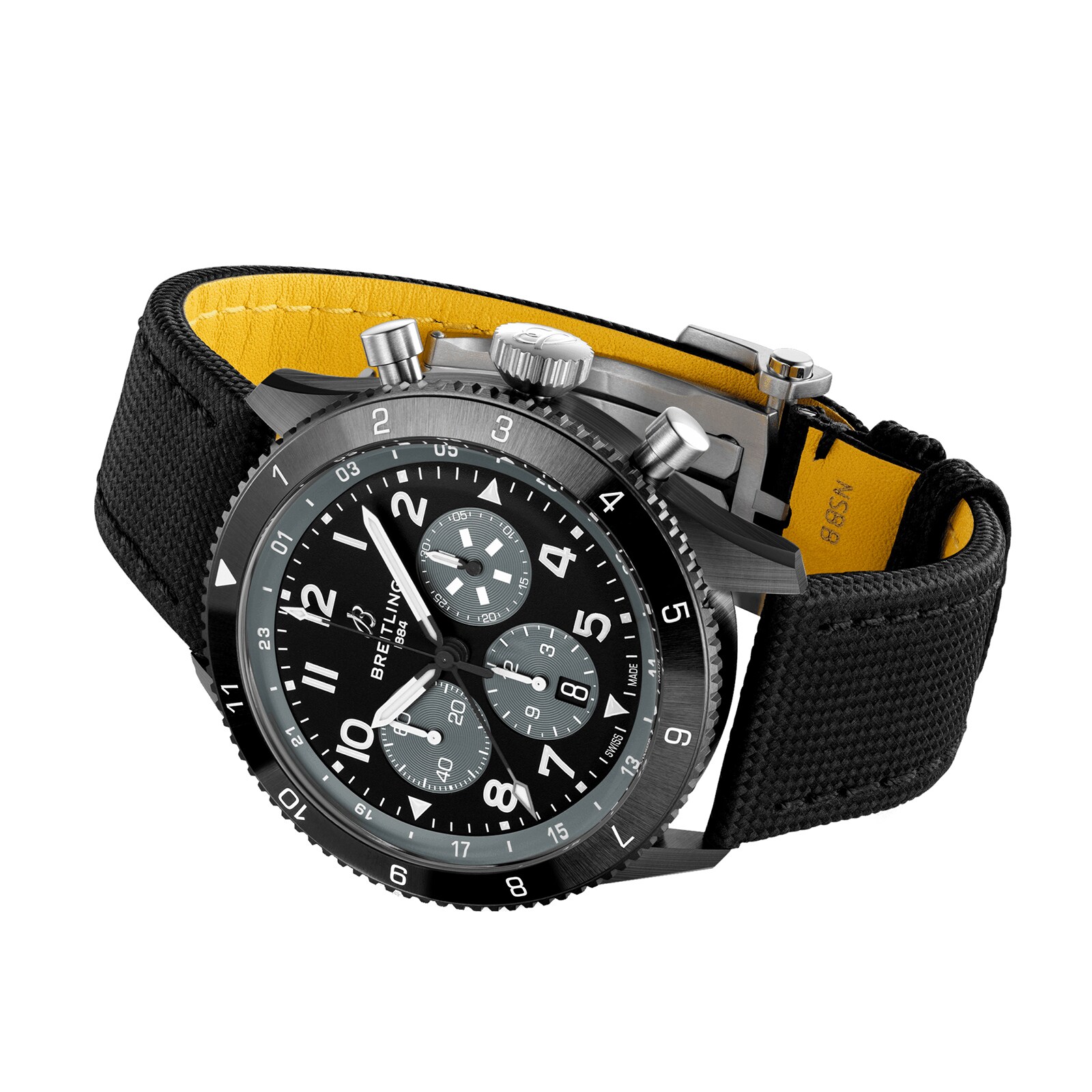 Breitling Aviator 8 SB04451A1B1X1 - 46mm Ceramic Automatic Black Watch - Image 3