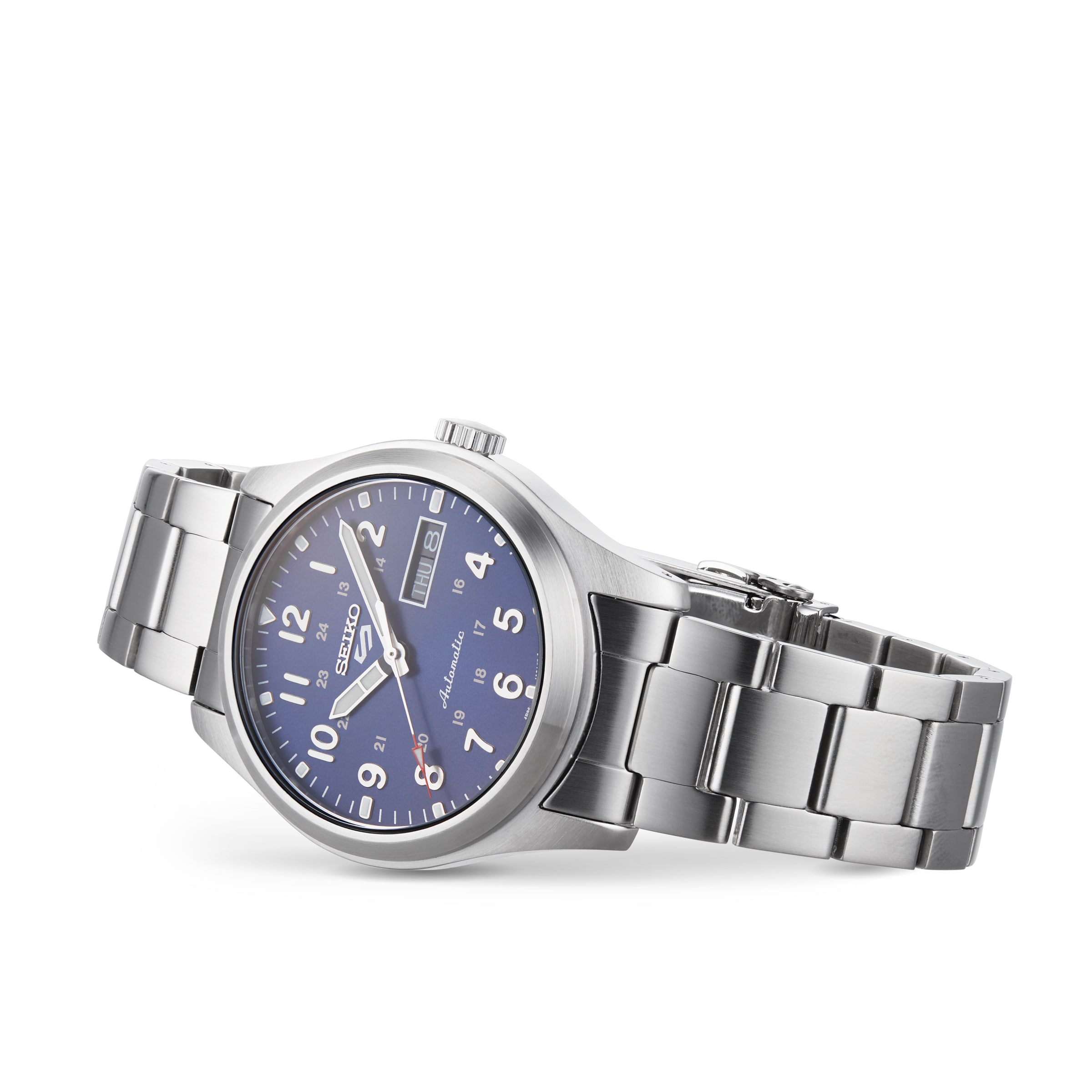 Seiko SRPG29K1 Automatic Blue Dial Watch - 39.5mm Stainless Steel - Image 3