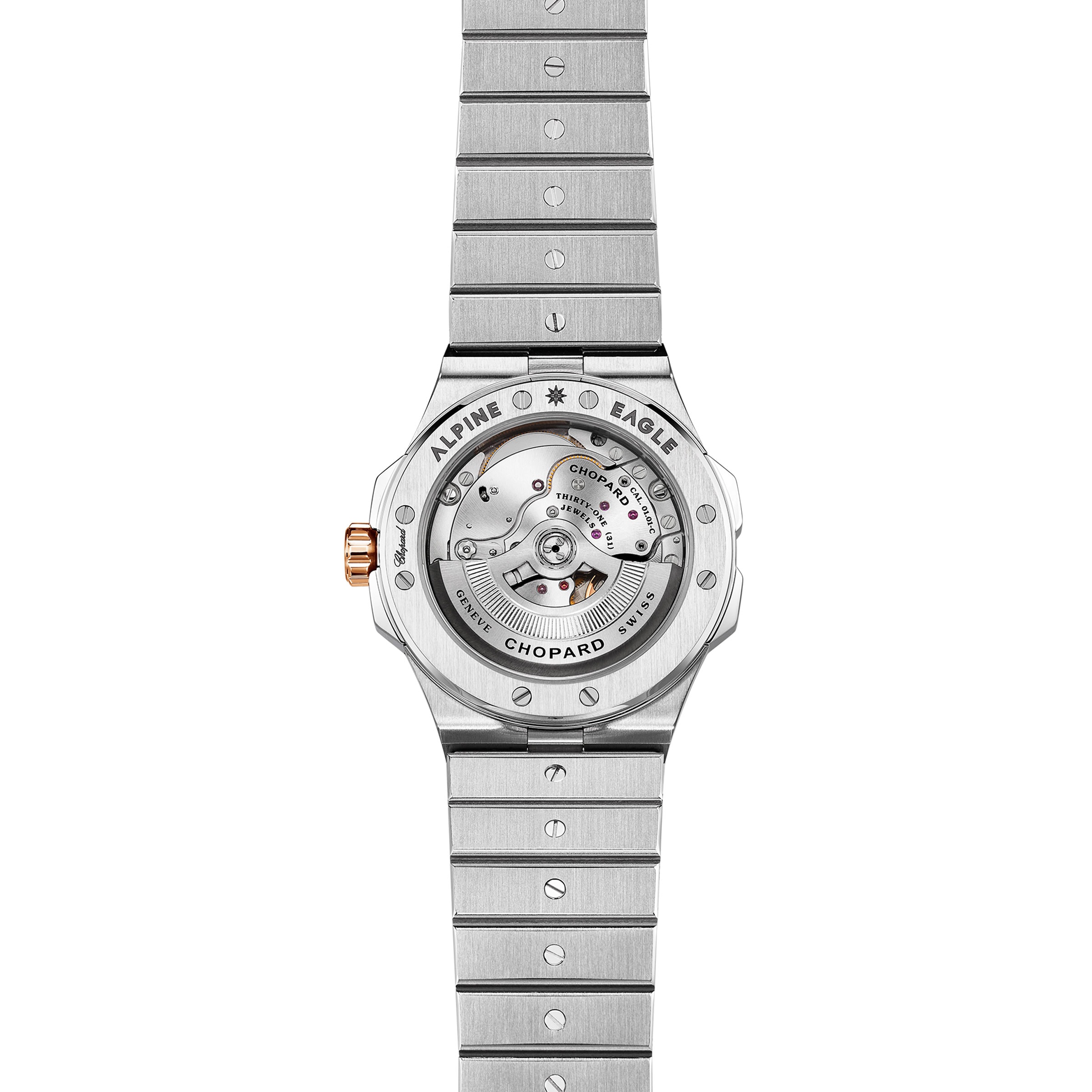 Chopard Alpine Eagle 298600-6001 | Manual Winding Grey Dial | Bicoloured - Image 4