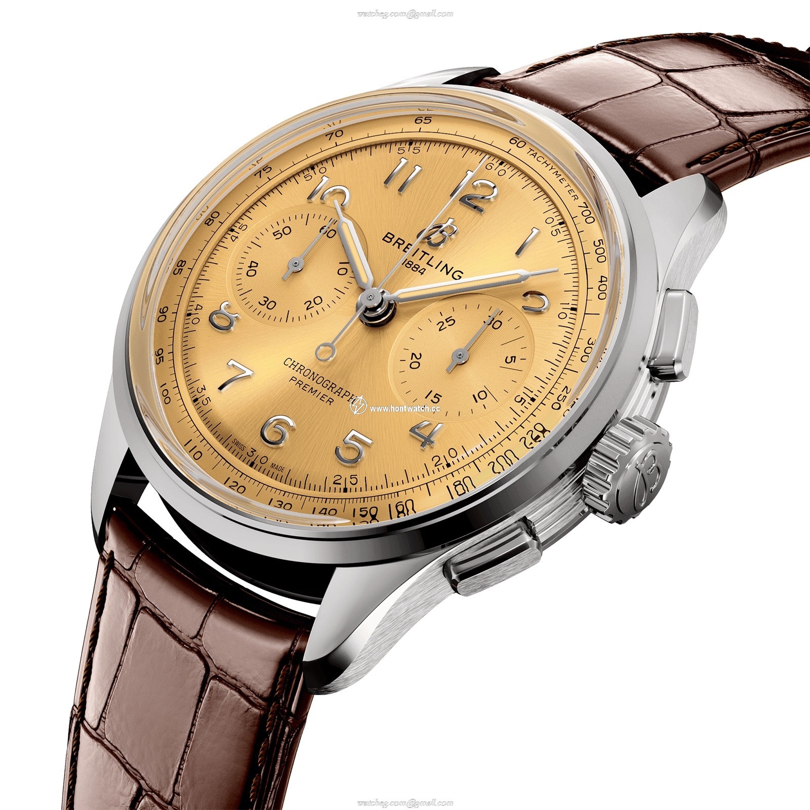 Breitling Premier AB0930F51H1P1 | 40mm Stainless Steel Automatic Champagne - Image 2