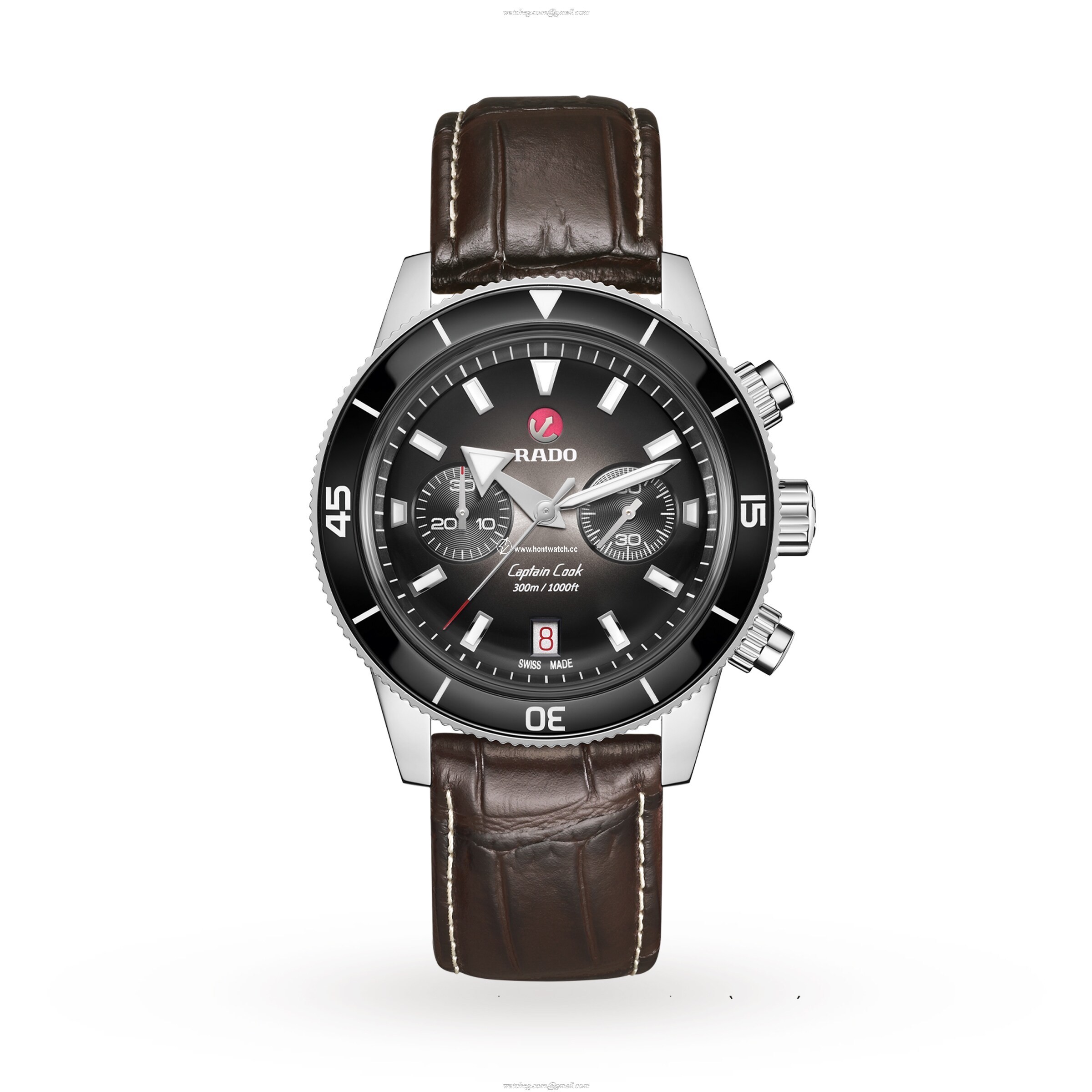 Rado Captain Cook R32145158 | Automatic Black Dial | 43mm Stainless Steel - Image 2