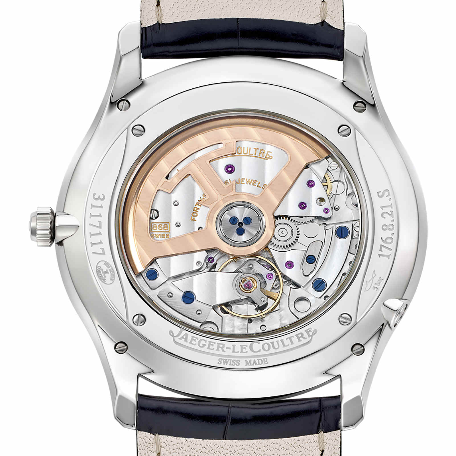 Jaeger-LeCoultre Master Q1308470 | 39mm Automatic Black Dial | Stainless Steel - Image 3
