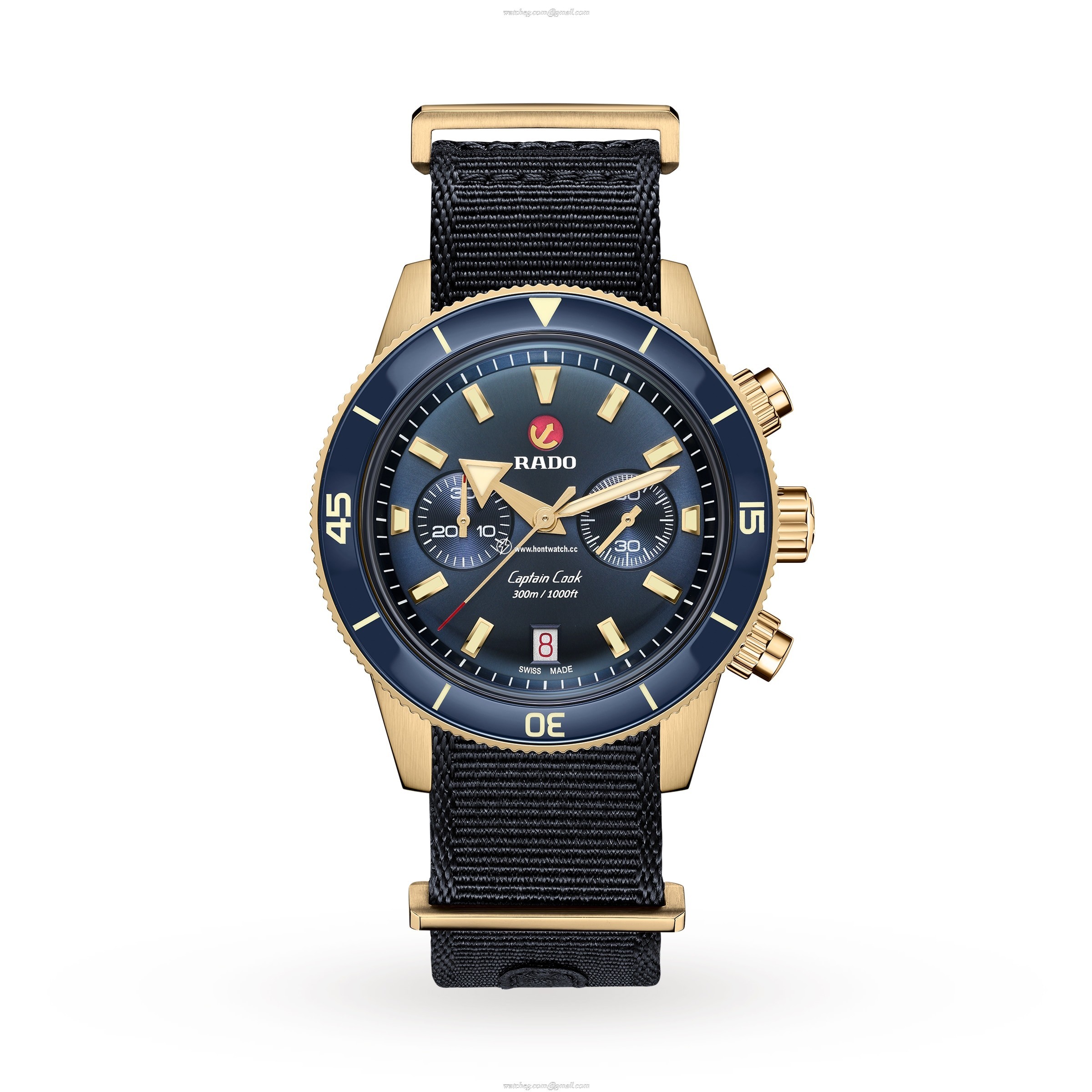 Rado Captain Cook R32146208 | 43mm Automatic Blue Dial | Stainless Steel - Image 2
