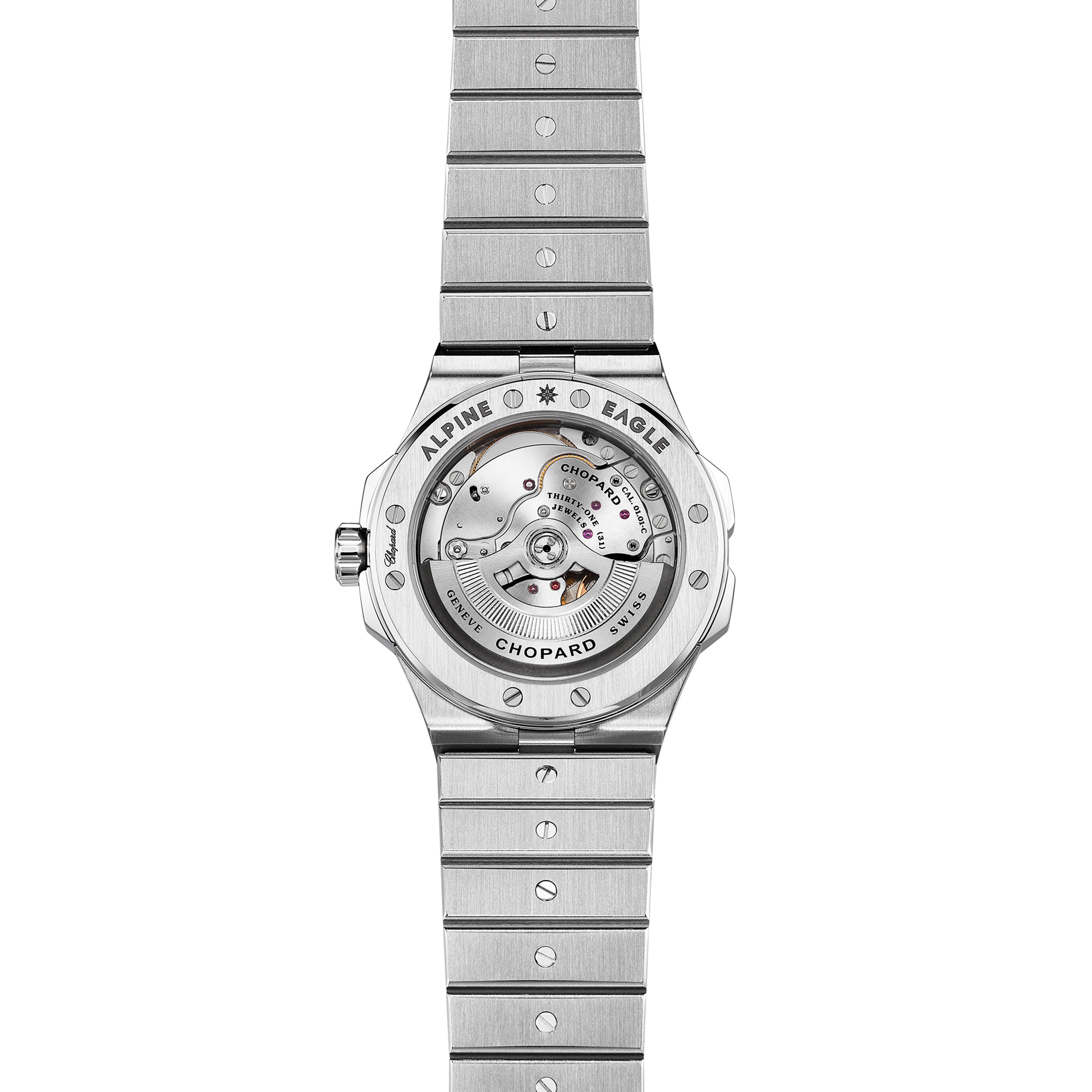 Chopard Alpine Eagle 298600-3002 | Manual Winding Grey Dial | Stainless Steel - Image 4