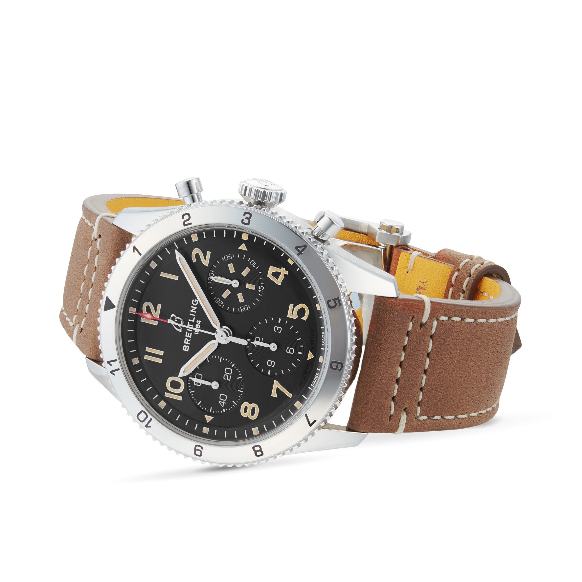 Breitling Aviator 8 Automatic Watch - 42mm Stainless Steel Black Dial - Image 4