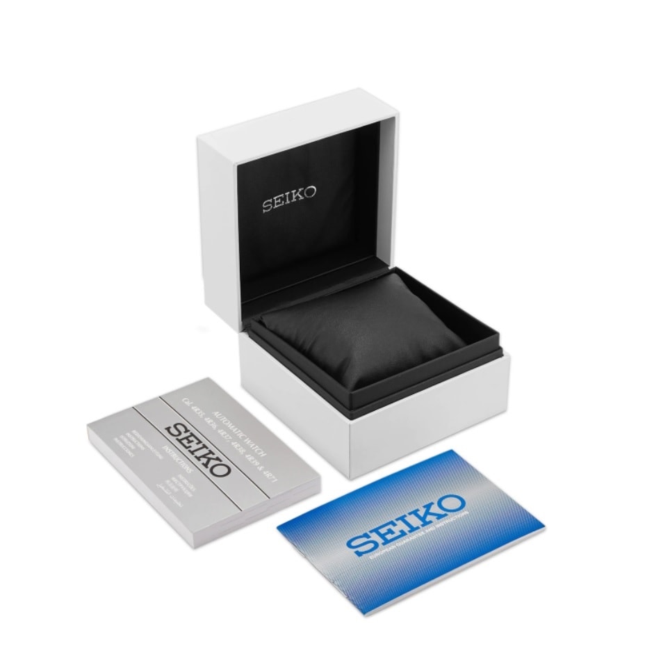 Seiko 5 Sports SRE004K1 | 28mm White Dial | Automatic Watch | 100M Water Resistant - Image 4