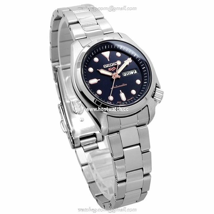 Seiko 5 Sports SRE003K1 Automatic Blue Dial - Stainless Steel Watch - Image 2
