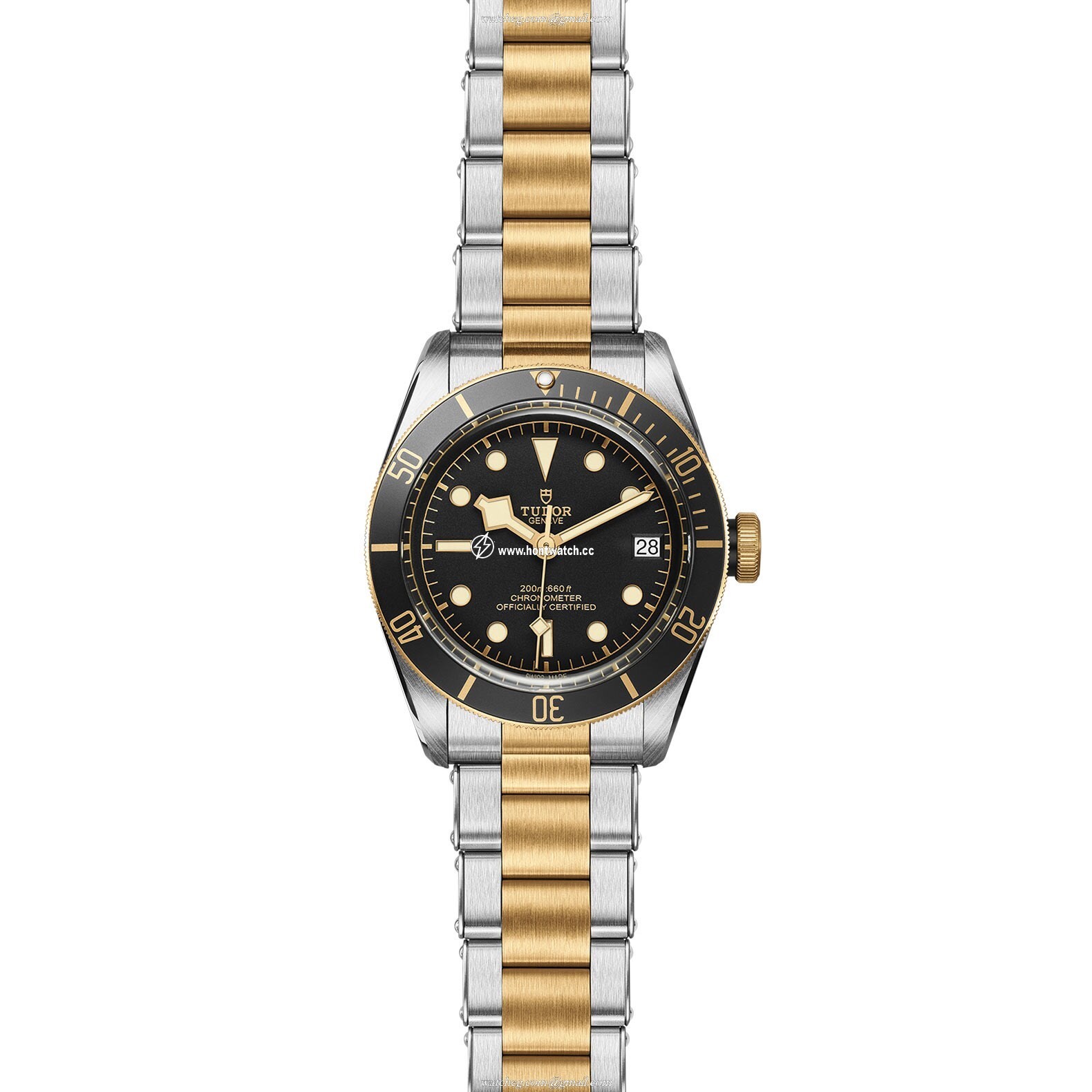 Tudor Black Bay M79733N-0008 | 41mm Steel & Gold Automatic Watch - Image 2