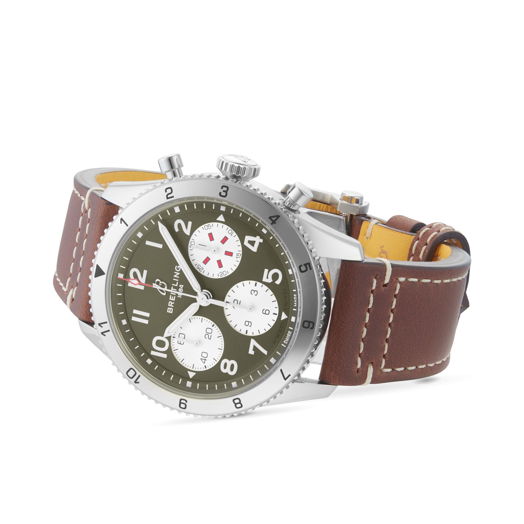 Breitling Aviator 8 Automatic Green Dial 42mm - Stainless Steel Watch - Image 4