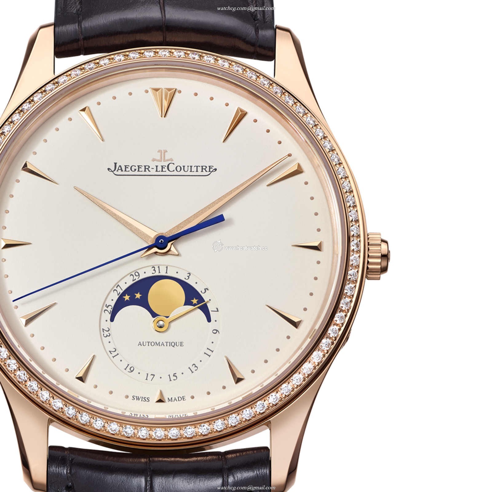 Jaeger-LeCoultre Master Q1362501 | 39mm 18ct Rose Gold | Ivory Dial - Image 2