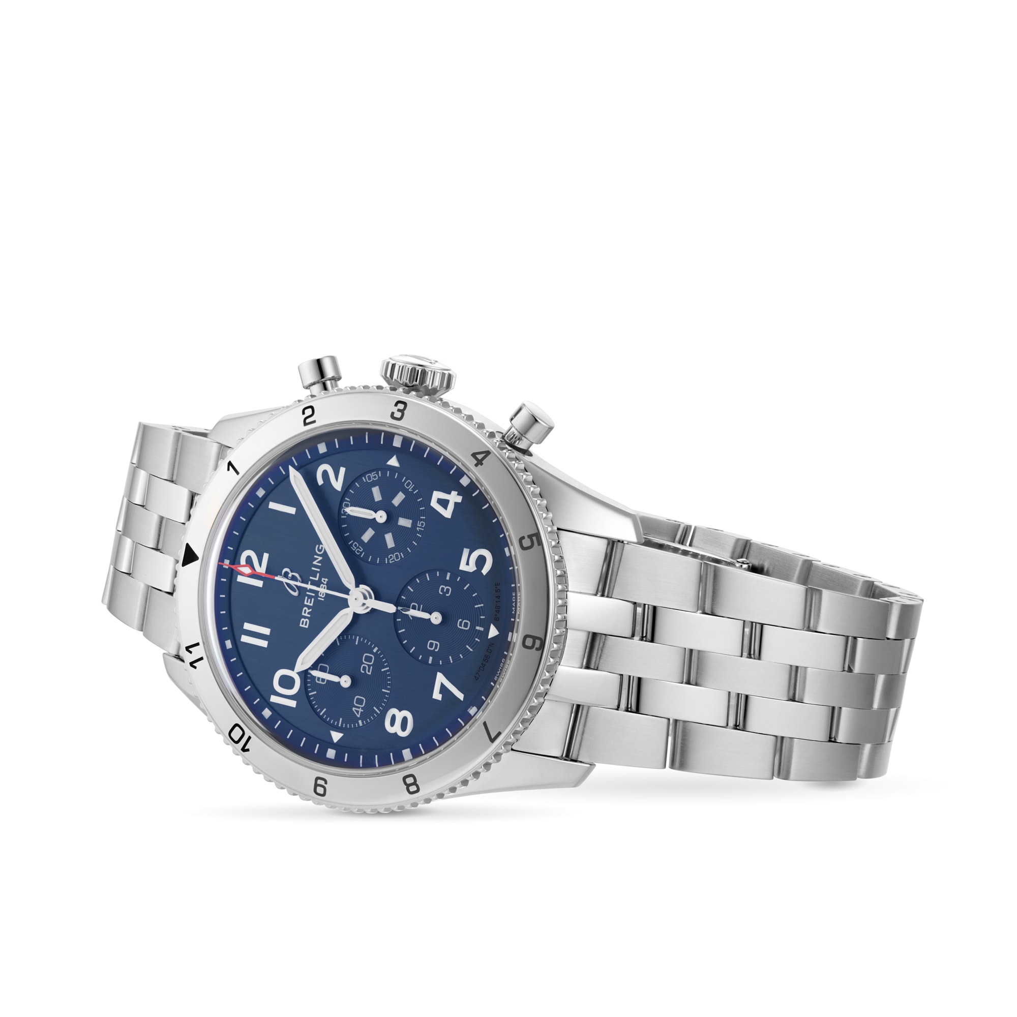 Breitling Aviator 8 Automatic Blue Dial 42mm Stainless Steel Watch - Image 4