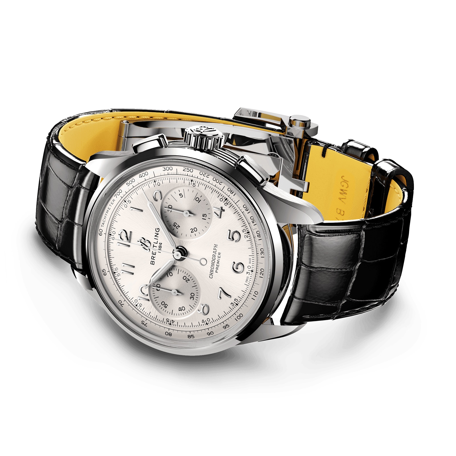 Breitling Premier AB0930371G1P1 | 40mm Stainless Steel | Manual Winding Silver Dial - Image 3