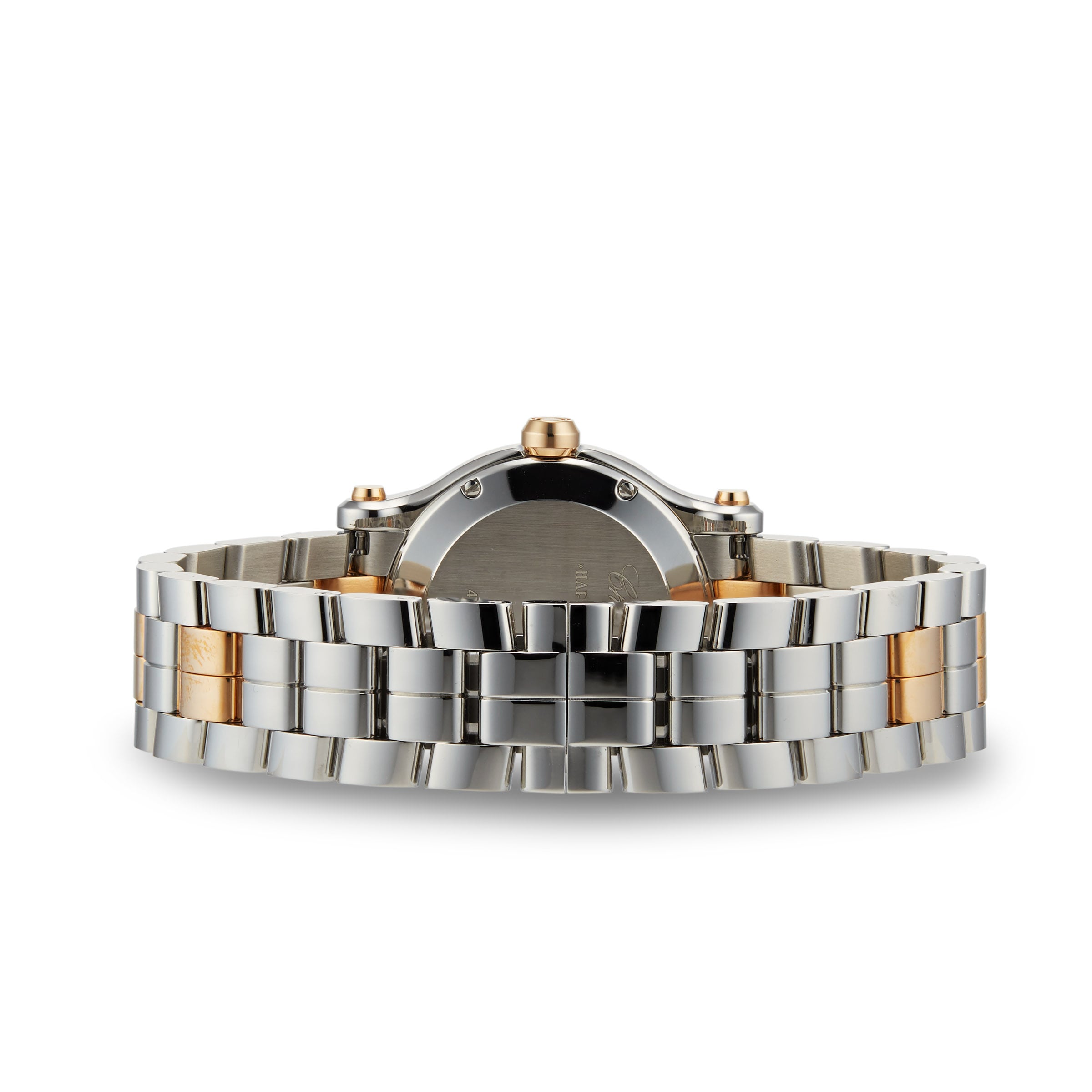 Chopard Happy Sport 278590-6002 | 30mm White Dial | Stainless Steel & Rose Gold - Image 3