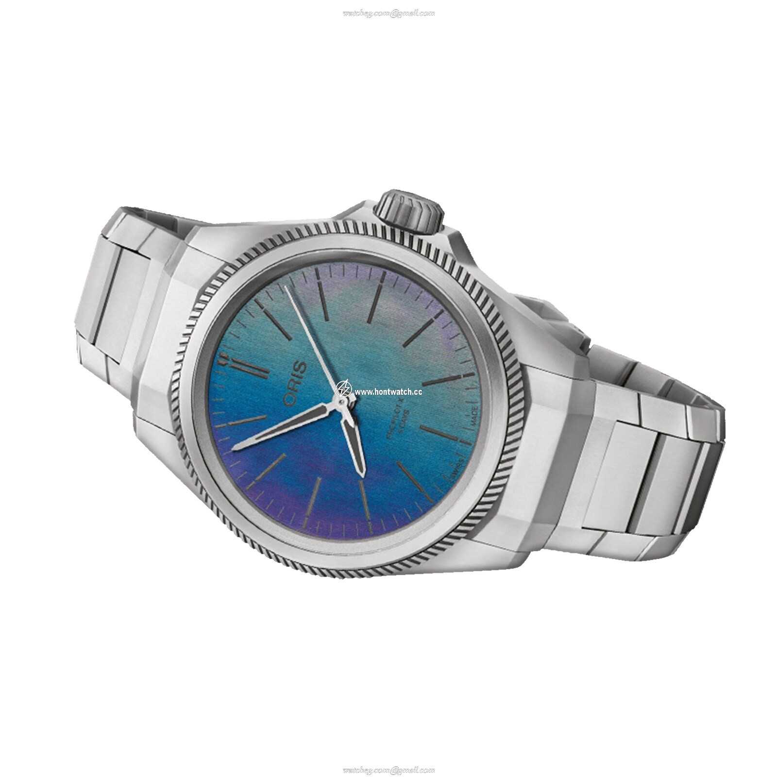 Oris Pro Pilot X Calibre 400 Titanium Automatic Blue Watch - 39mm - Image 2