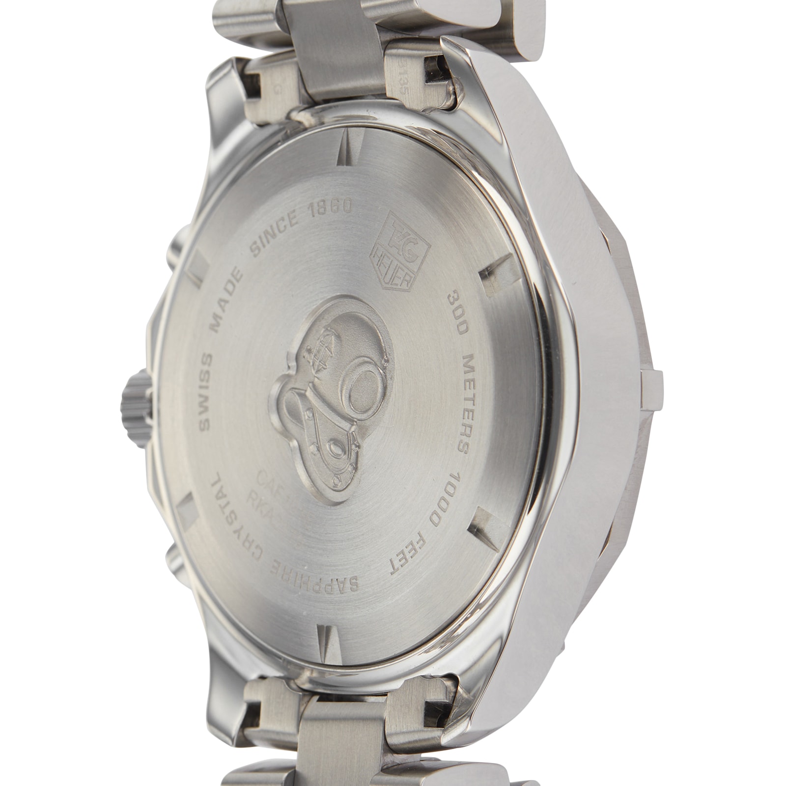 TAG Heuer Aquaracer Quartz Watch - 43mm Black Dial - Stainless Steel - Image 4