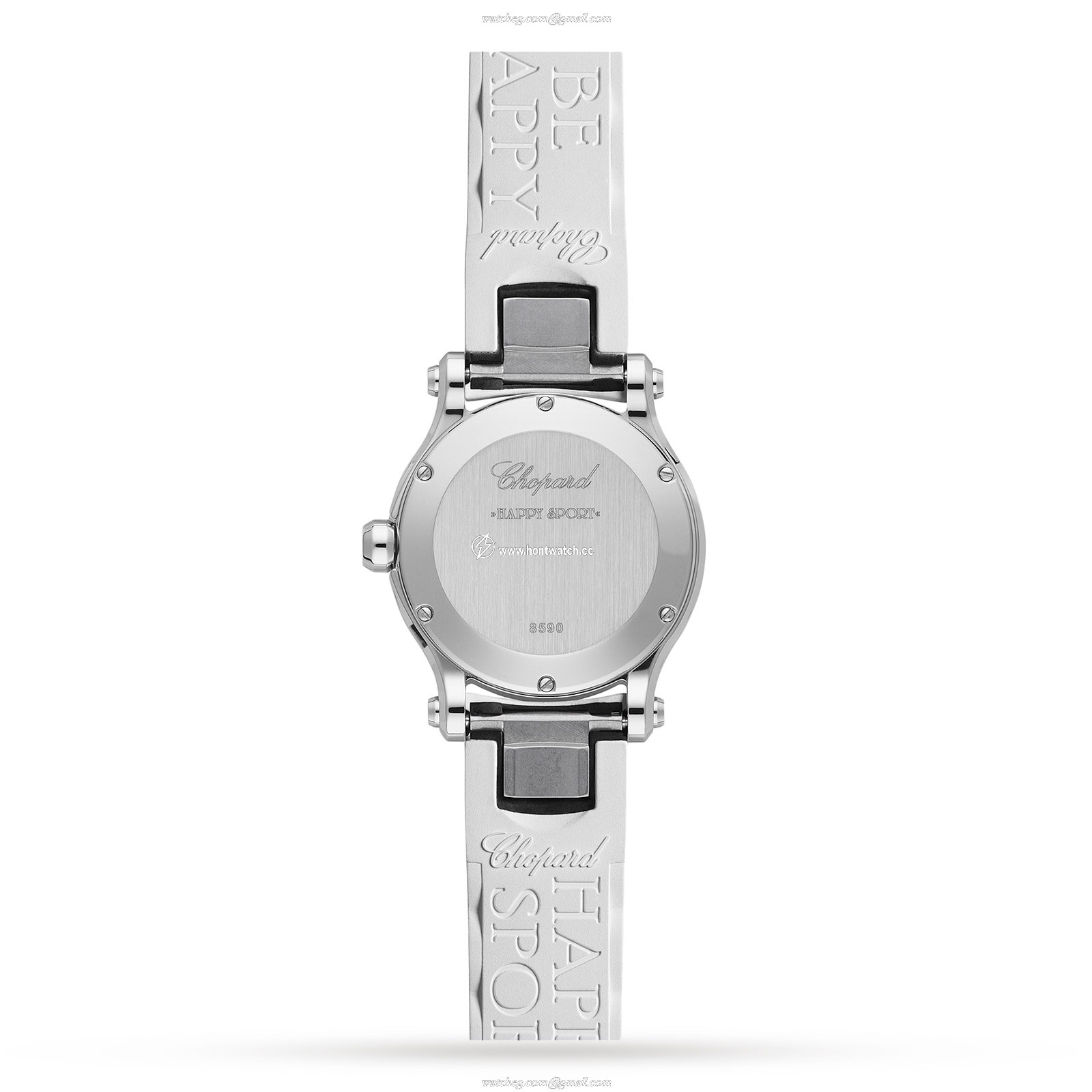 Chopard Happy Sport 278590-3001 | 30mm Stainless Steel White Dial Quartz Watch - Image 2
