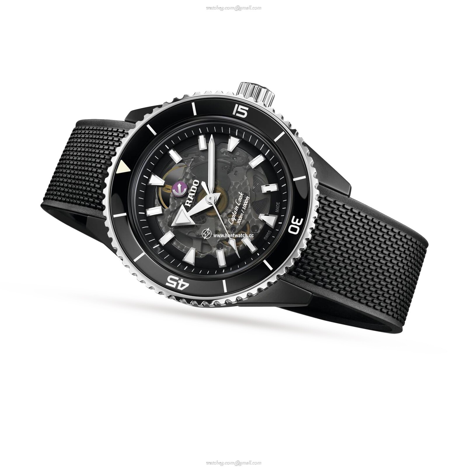 Rado Captain Cook R32127156 - Ceramic Automatic Skeleton - 43mm - Image 2