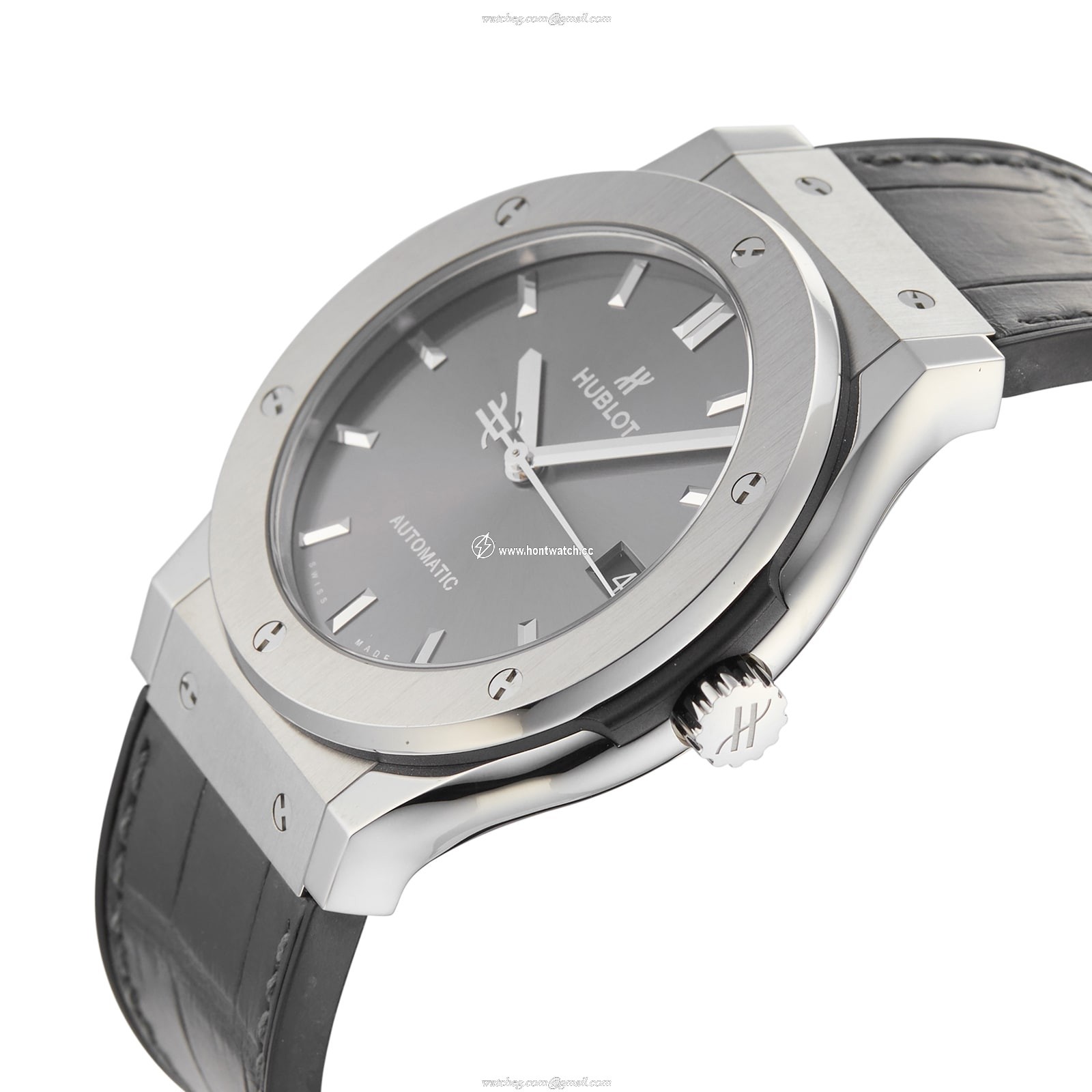 Hublot Classic Fusion 511.NX.7071.LR - 45mm Titanium Automatic Grey Watch - Image 2