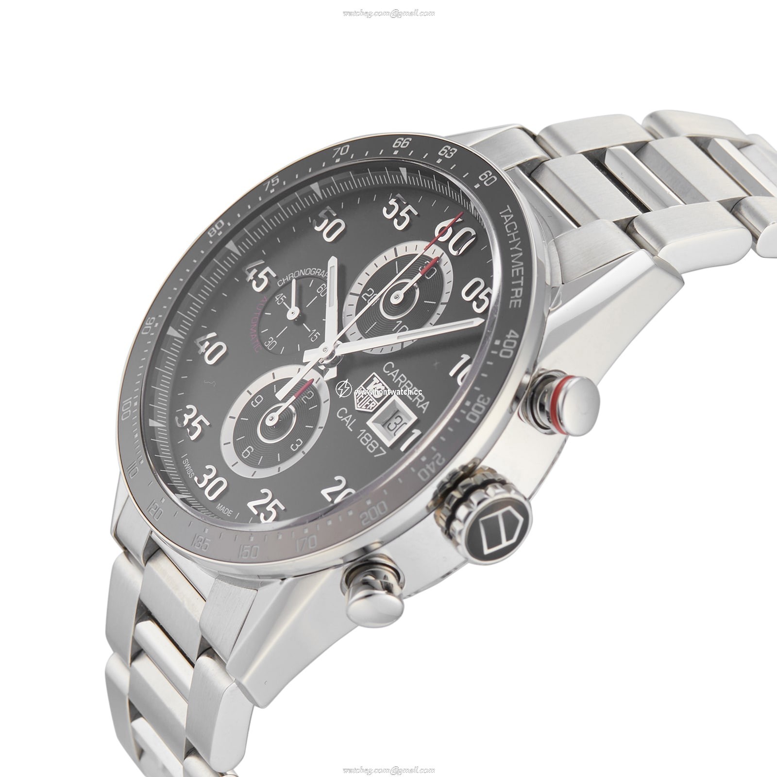 TAG Heuer Carrera CAR2A10.BA0799 | 43mm Automatic Black Dial | Stainless Steel - Image 2