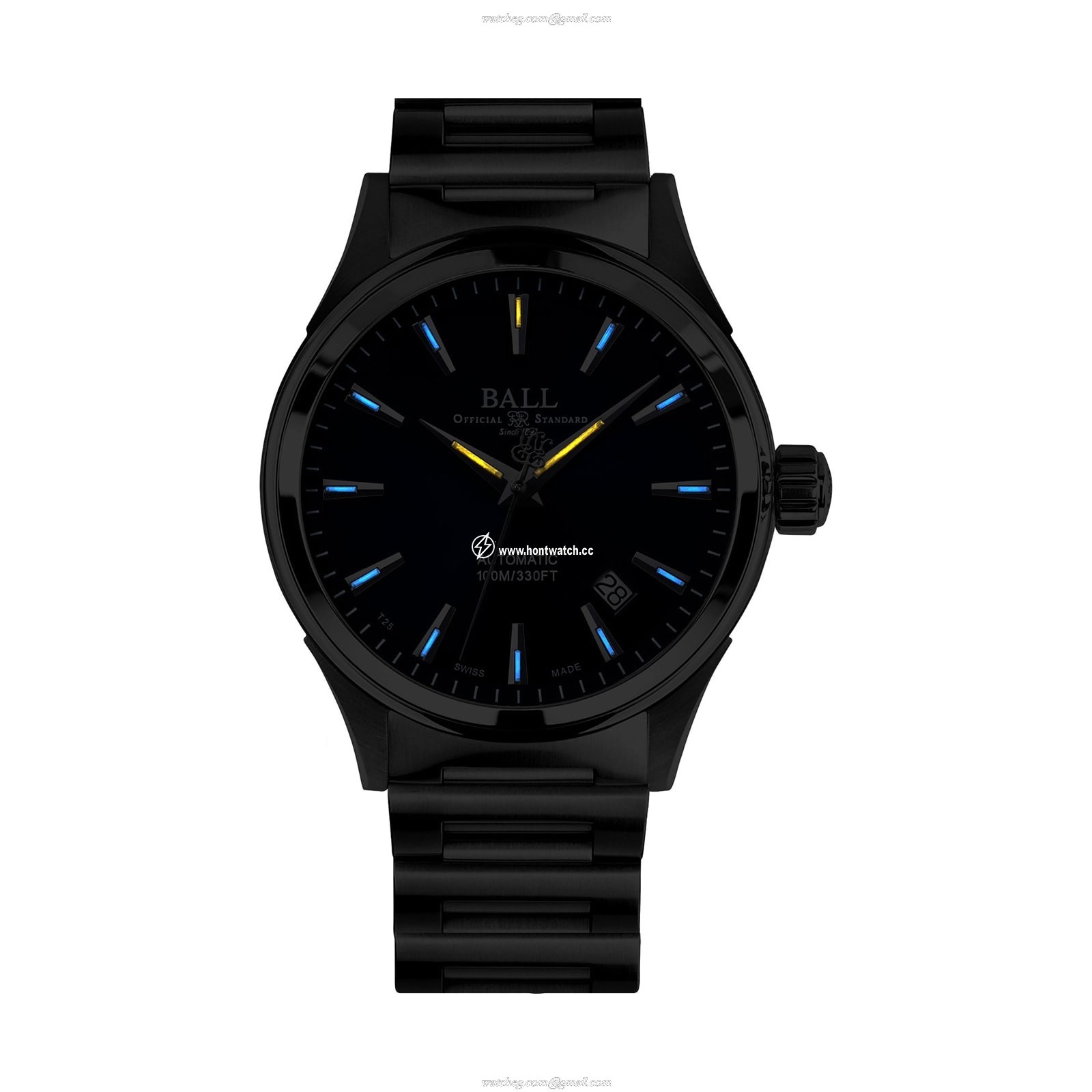 BALL Fireman NM2098C-S3J-BE Automatic Watch - 40mm Blue Dial - Stainless Steel - Image 2
