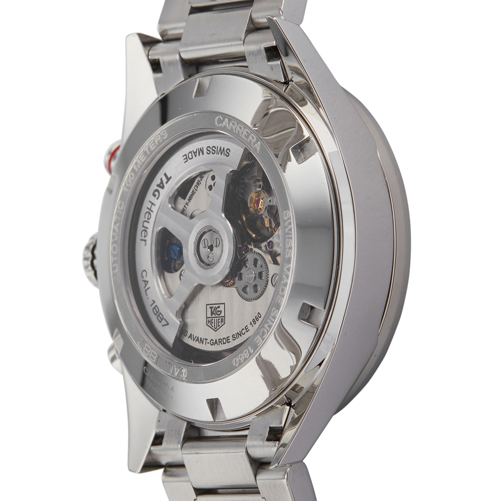 TAG Heuer Carrera CAR2A10.BA0799 | 43mm Automatic Black Dial | Stainless Steel - Image 4