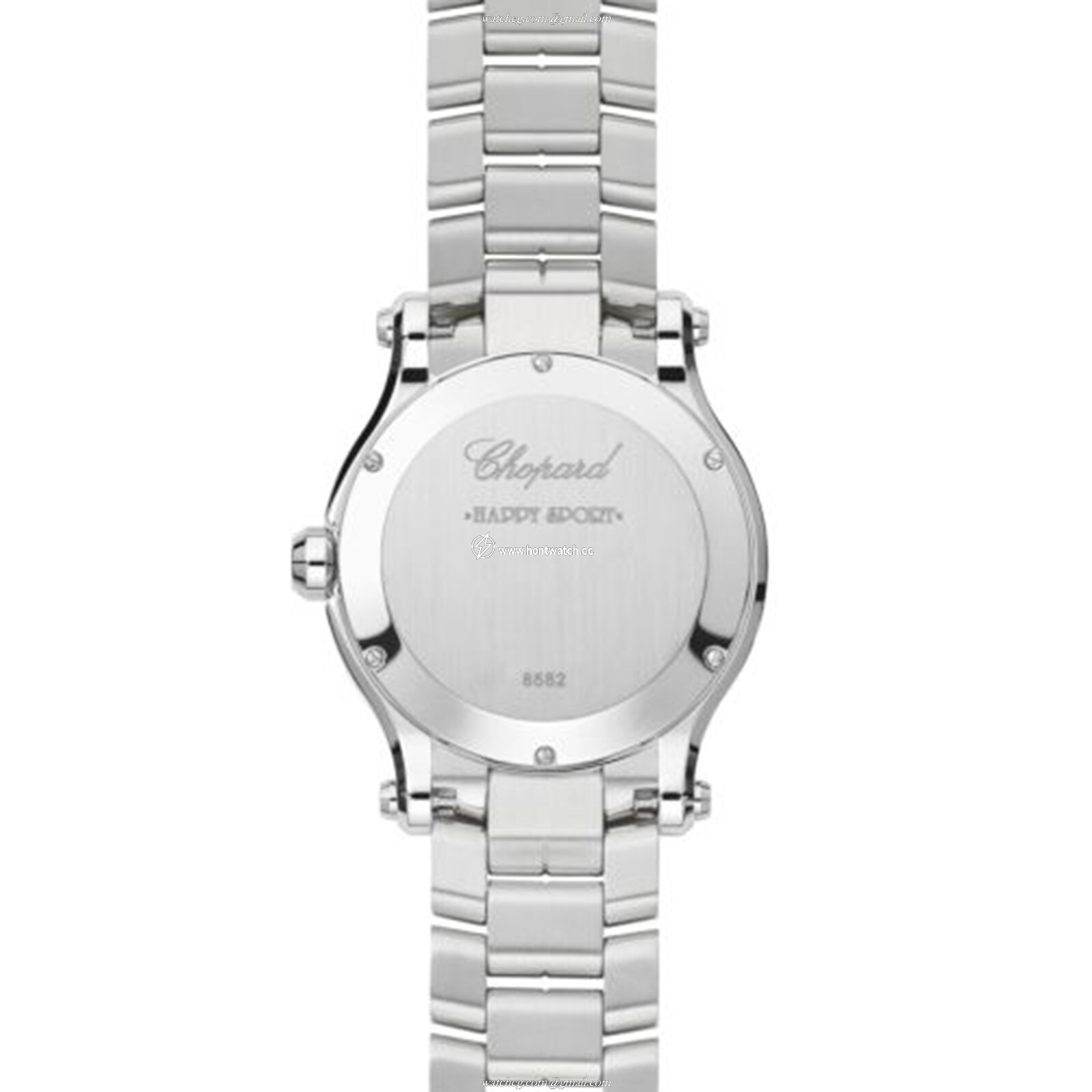 Chopard Happy Sport 278582-3002 | 36mm Stainless Steel Quartz Watch - White Dial - Image 2