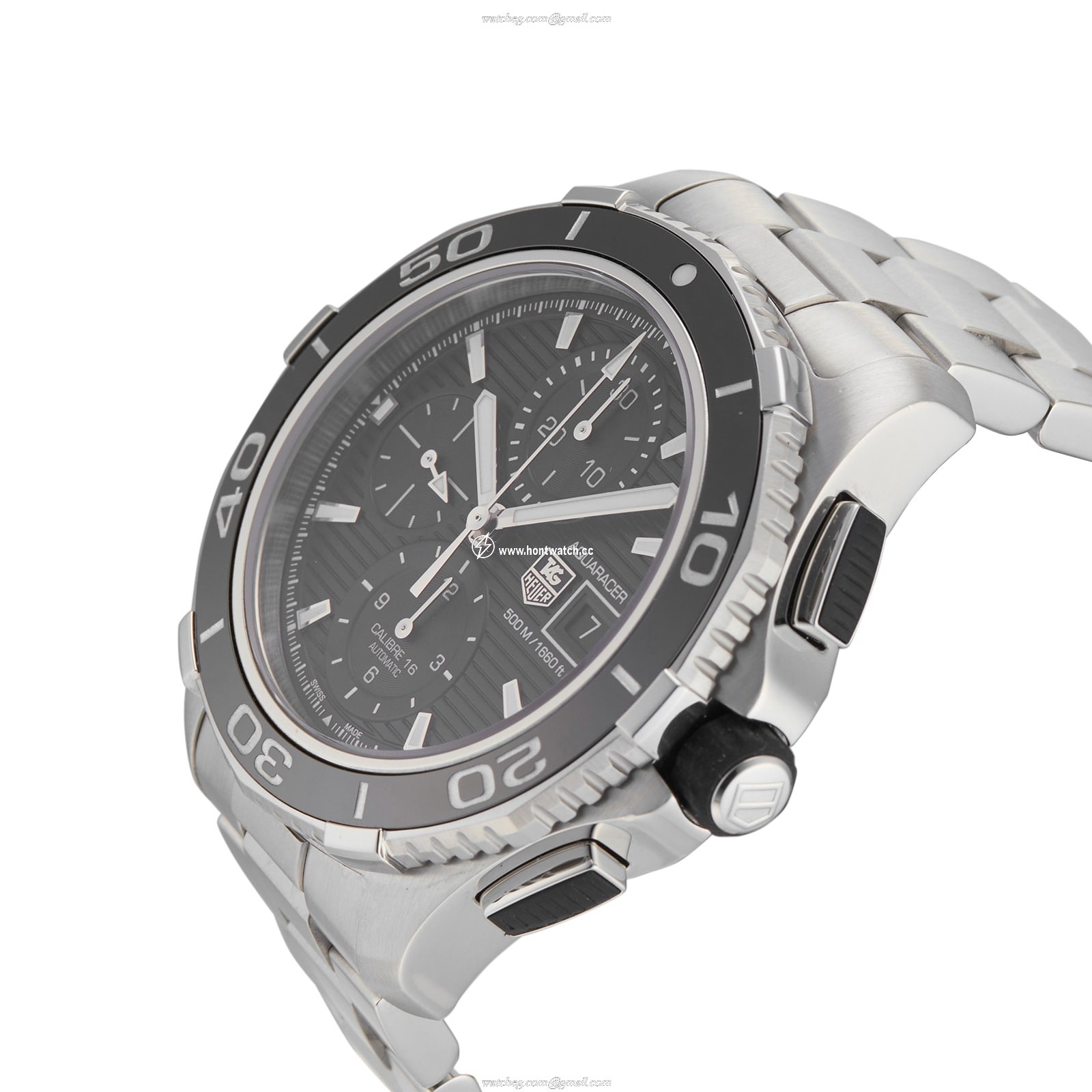 TAG Heuer Aquaracer CAK2110.BA0833 | 43mm Black Automatic | 500M Water Resistant - Image 2