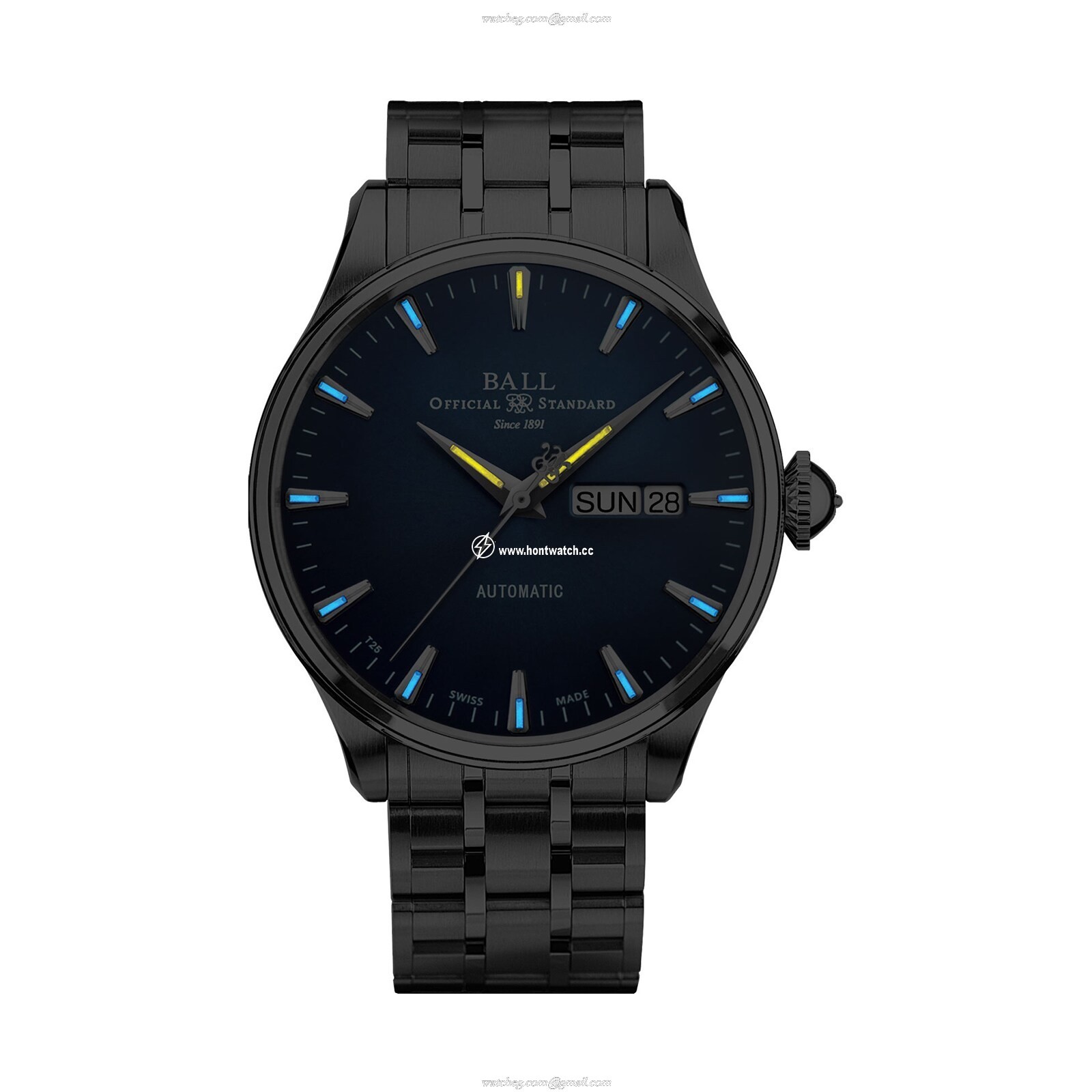 BALL Trainmaster NM2080D-S1J-BE | Automatic Blue Dial | Stainless Steel - Image 2