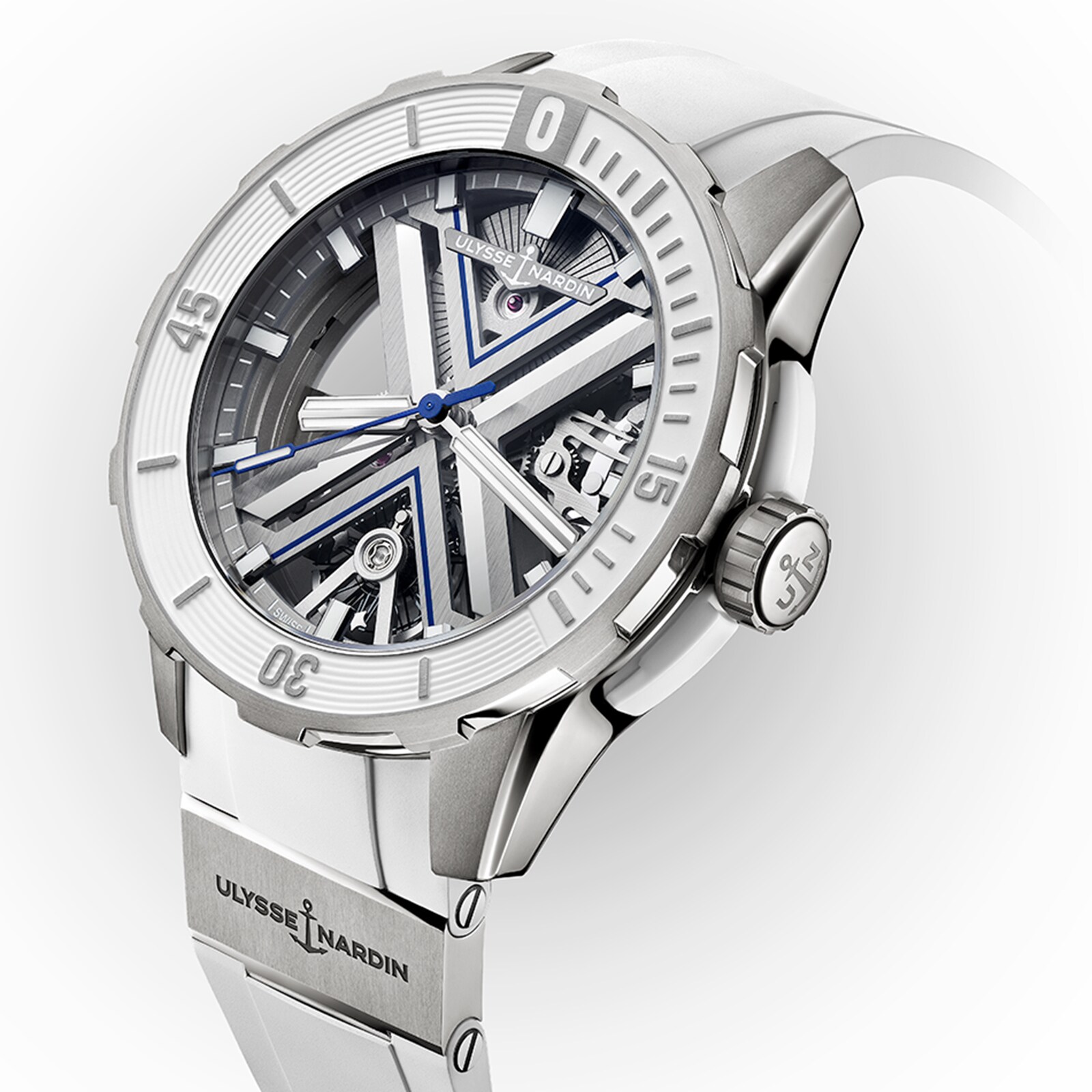 Ulysse Nardin Diver Titanium Automatic Grey Replica - 44mm | 200M Water Resistant - Image 3