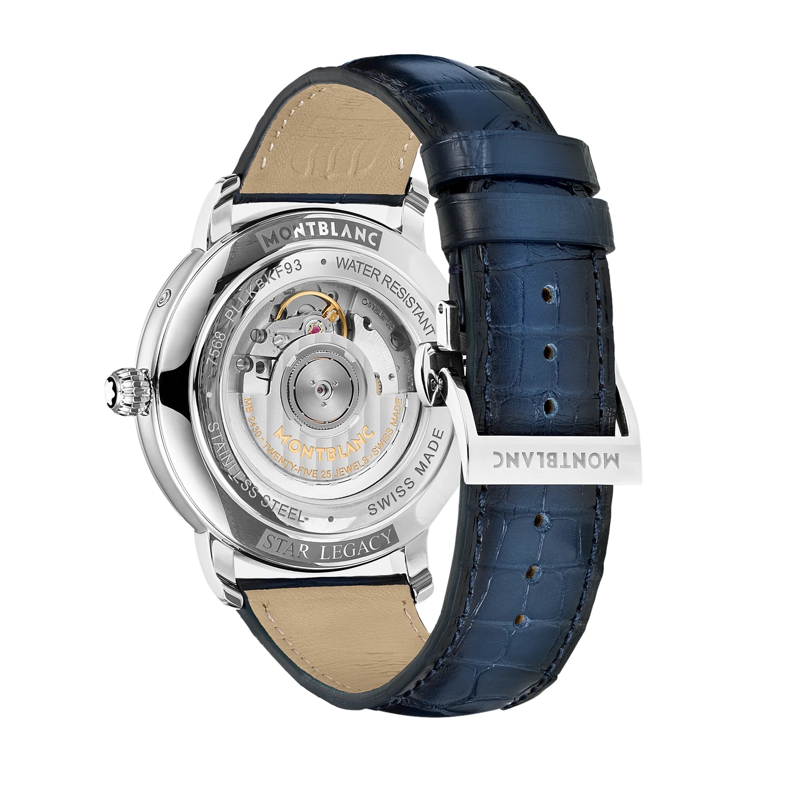 Montblanc Star Legacy 128676 - 42mm Automatic Watch - Stainless Steel & White Dial - Image 4