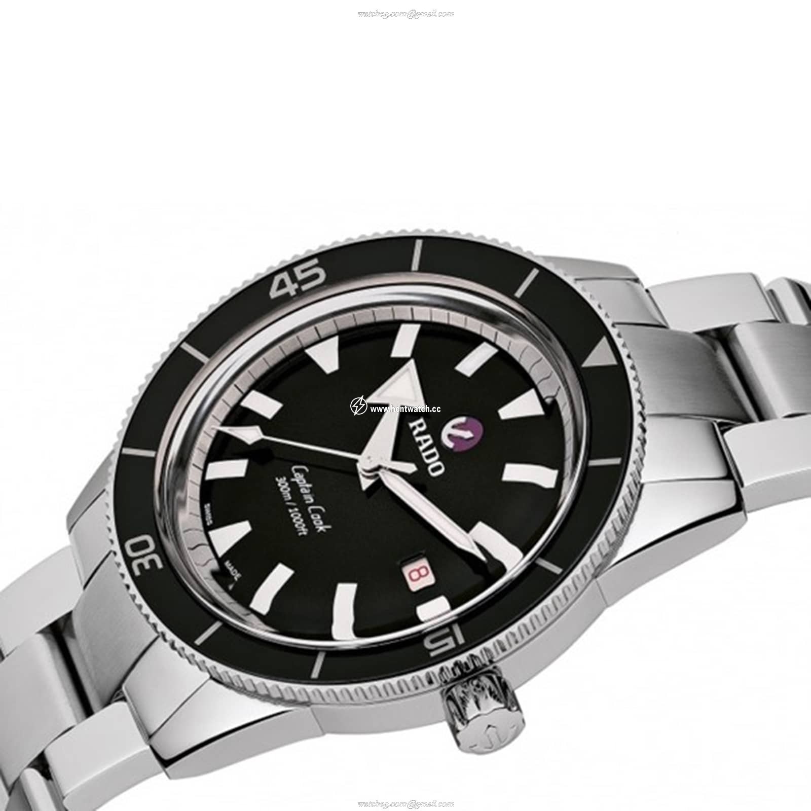 Rado Captain Cook R32105153 | Automatic Black Dial | 42mm Stainless Steel - Image 2