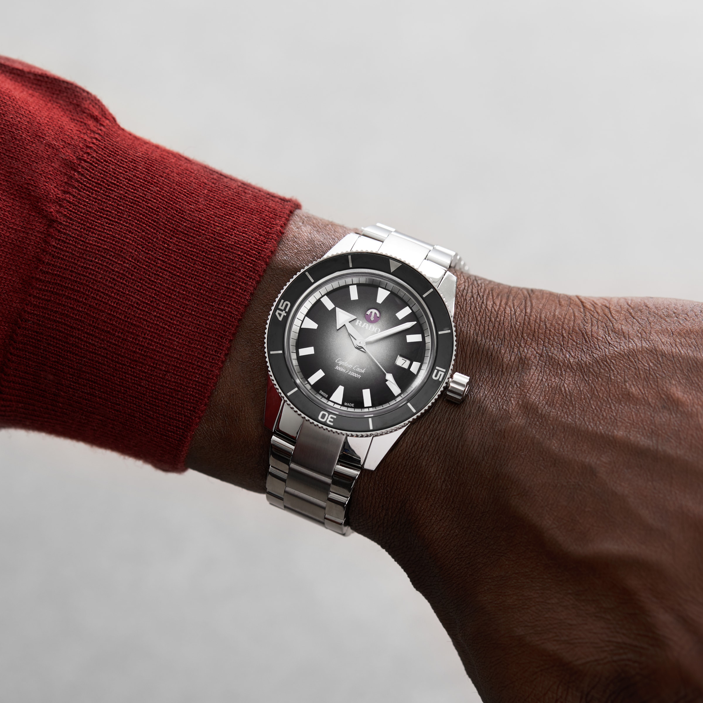Rado Captain Cook R32105153 | Automatic Black Dial | 42mm Stainless Steel - Image 4
