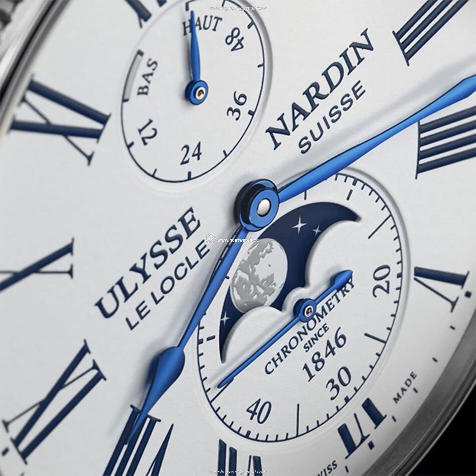 Ulysse Nardin Marine 1193-310LE Automatic Watch - 42mm Stainless Steel - Image 2