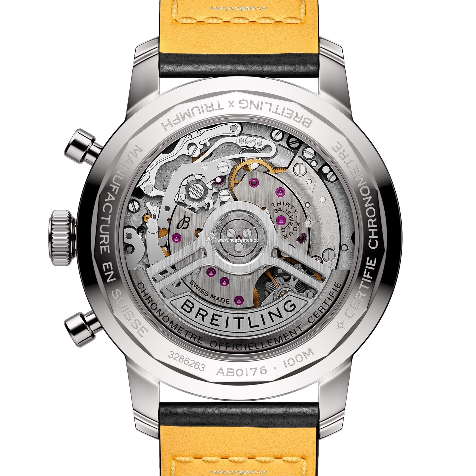 Breitling Top Time Automatic Black Dial - 41mm Stainless Steel Watch - Image 2