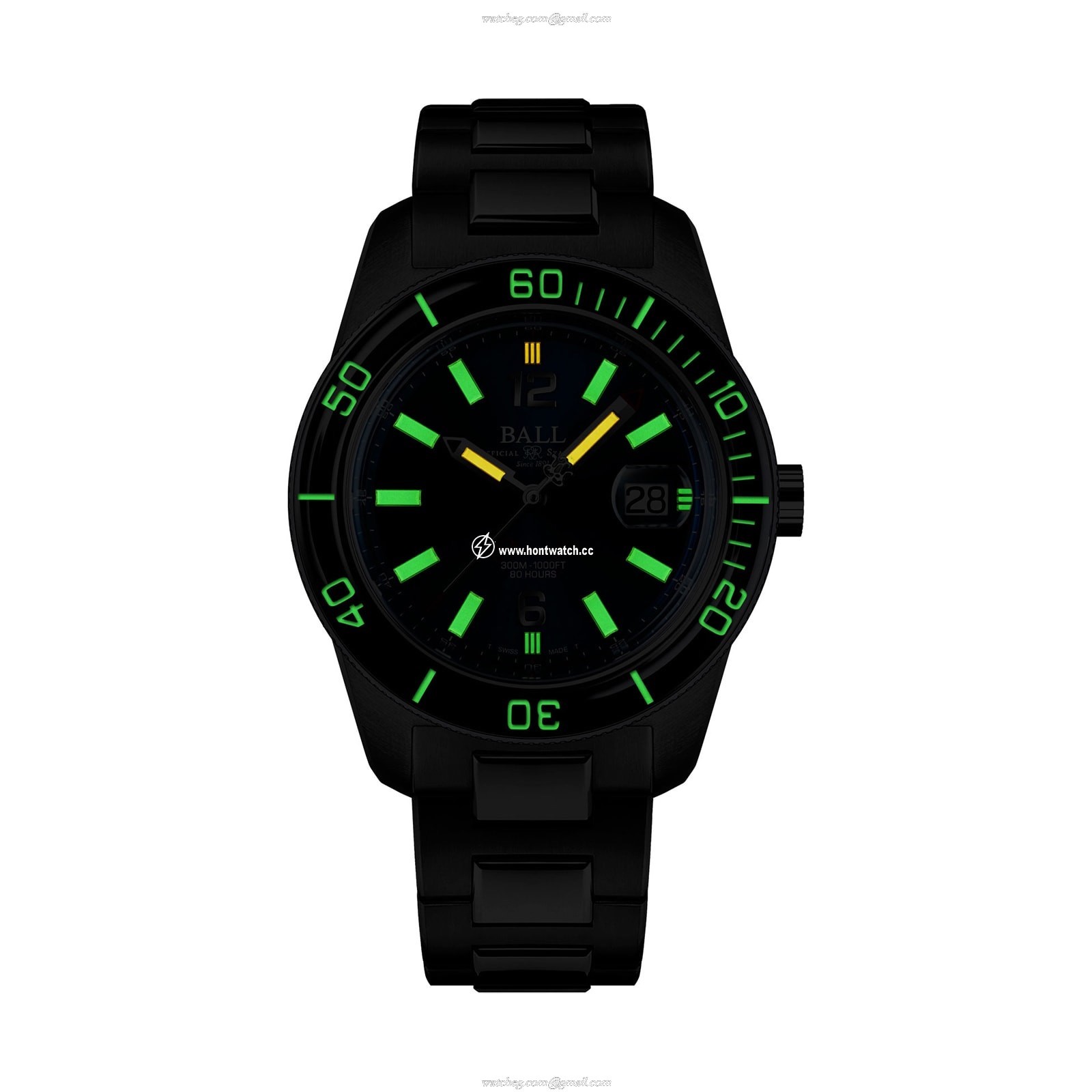 BALL Engineer M DD3100A-S1C-BE Automatic Blue Watch - 41.5mm Stainless Steel - Image 2