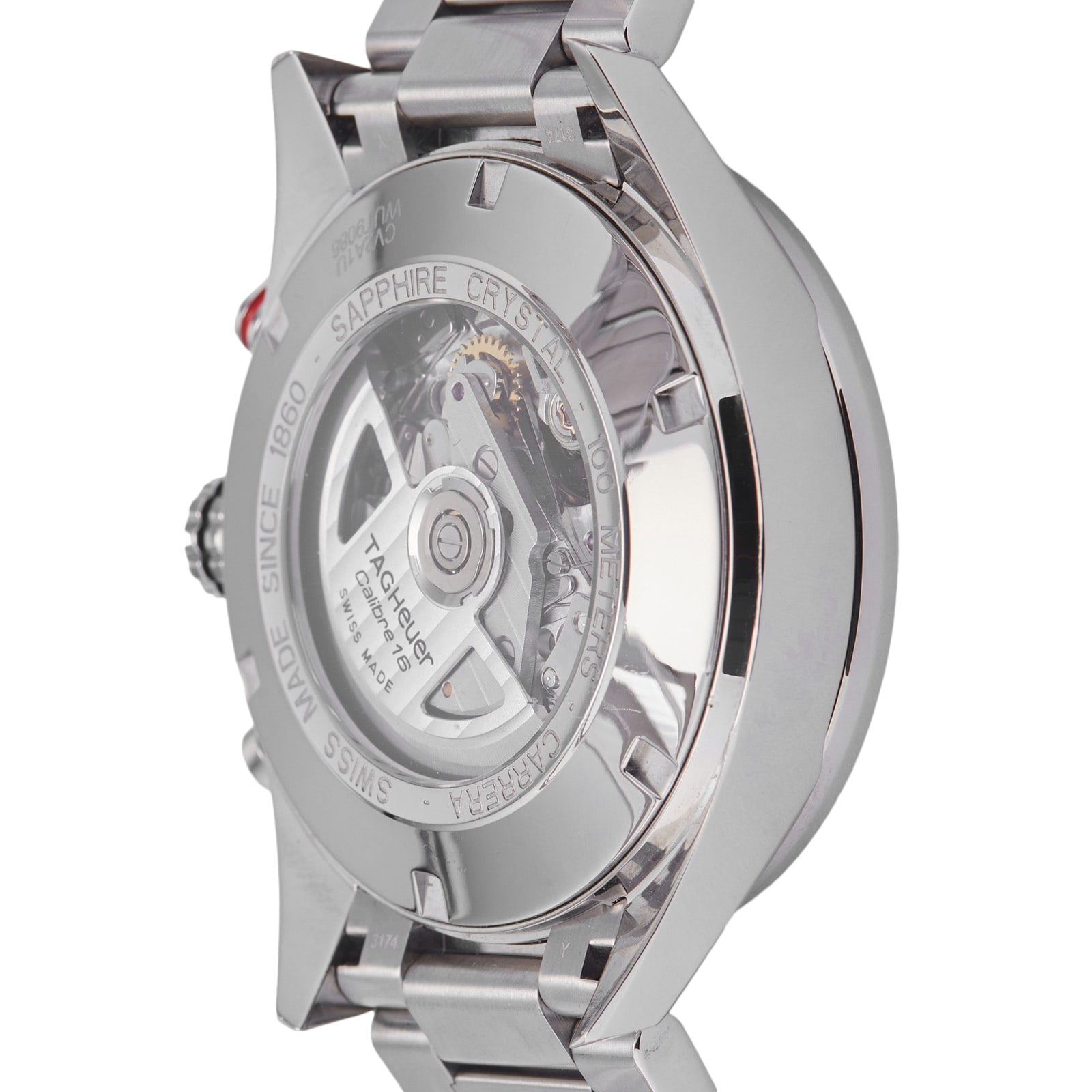 TAG Heuer Carrera CV2A1U.BA0738 | 43mm Automatic Grey Dial | Stainless Steel & Ceramic - Image 4