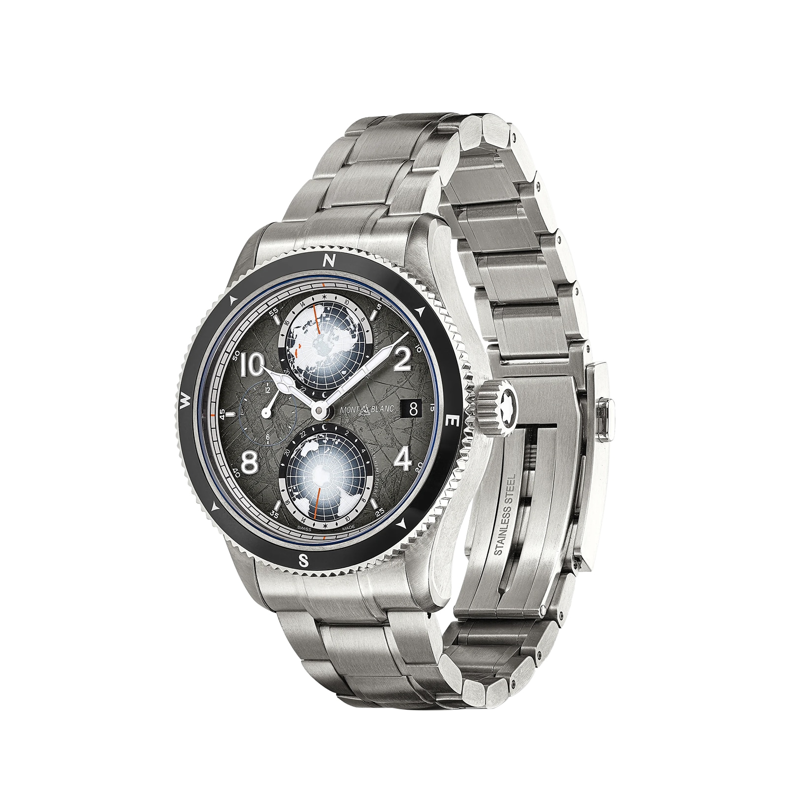 Montblanc 1858 Geosphere Titanium Automatic Grey Watch - 42mm - Image 3