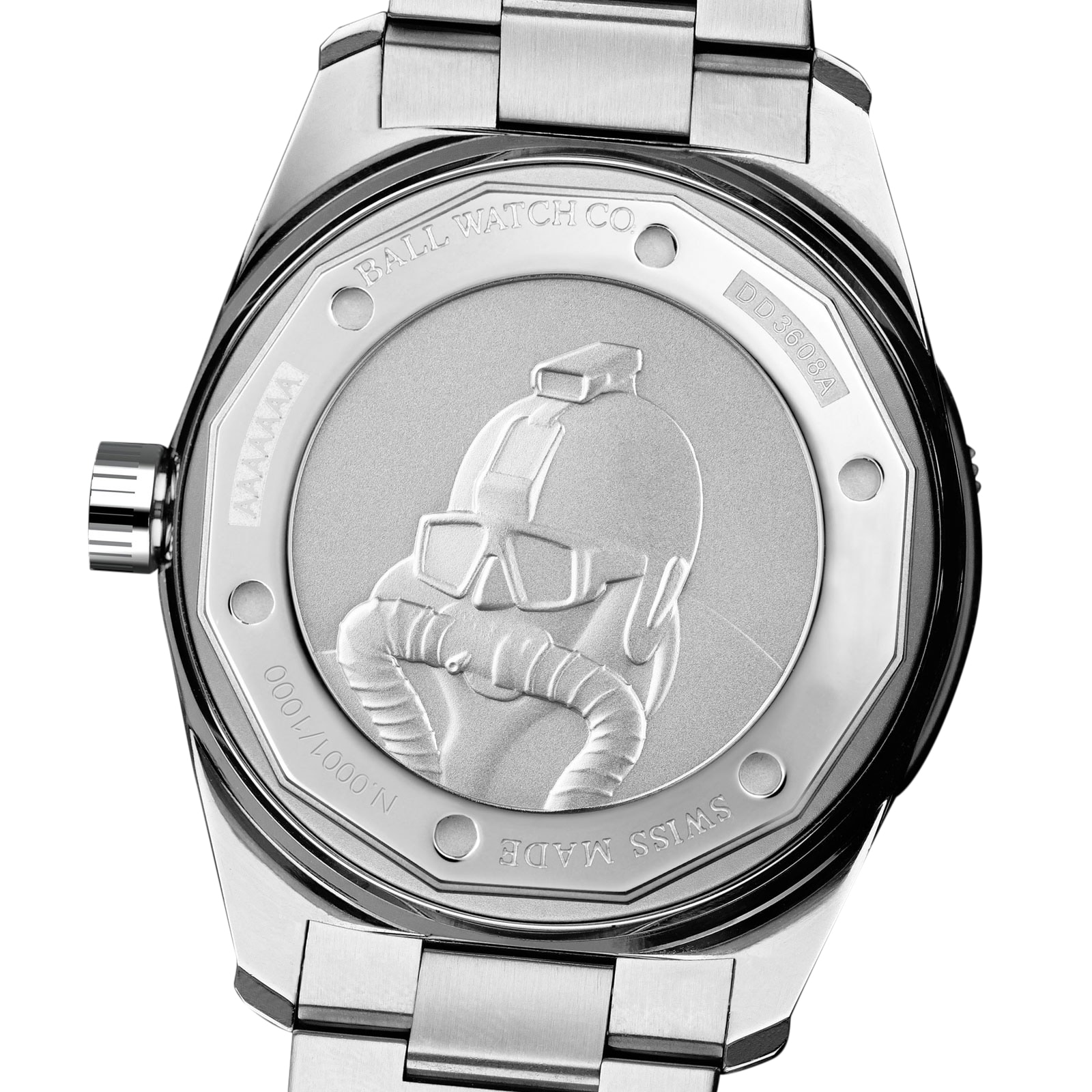 BALL Engineer M DD3100A-S1C-BK Automatic Watch - Black Dial | 41.5mm Stainless Steel - Image 3