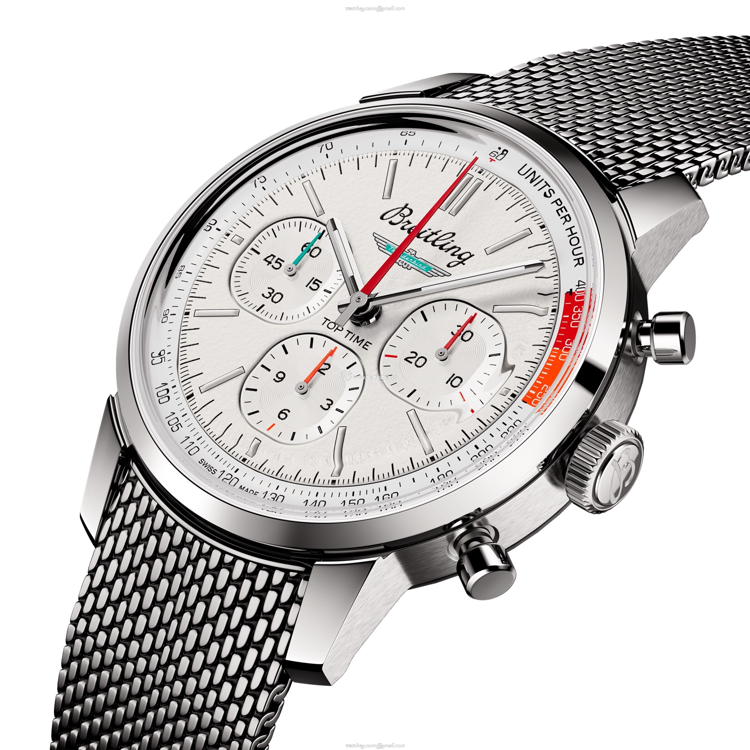 Breitling Top Time AB01766A1A1A1 | 41mm Stainless Steel Automatic White Dial - Image 2