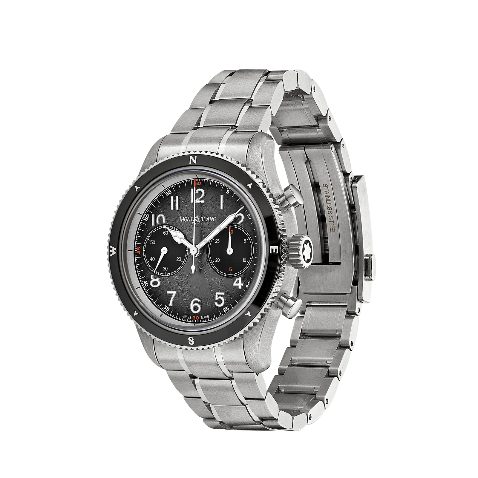 Montblanc 1858 Automatic Grey Dial Watch - 42mm Stainless Steel - Image 3